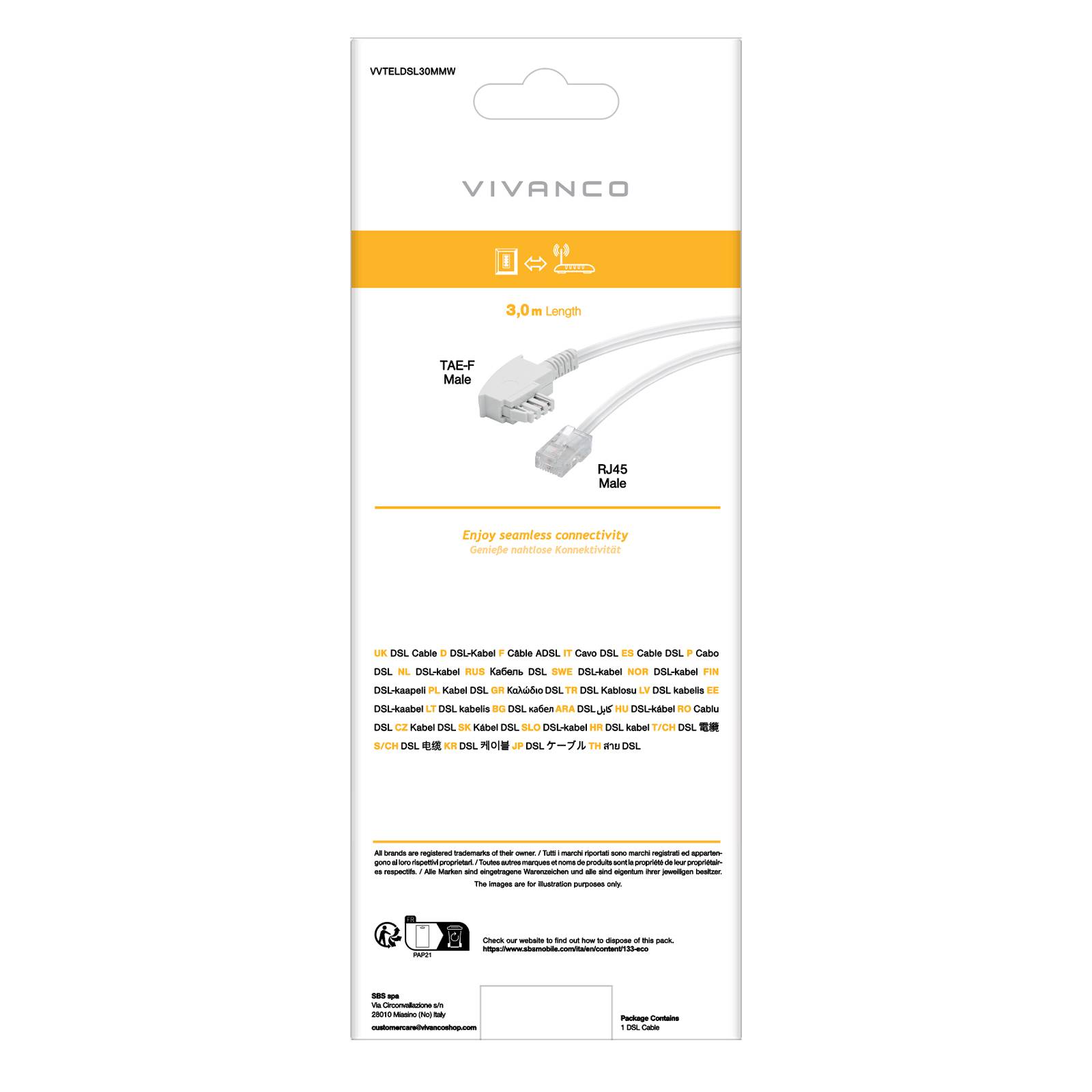 Cavo di collegamento ADSL-2