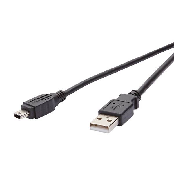 Cavo con USB Tipo A maschio e mini-USB maschio