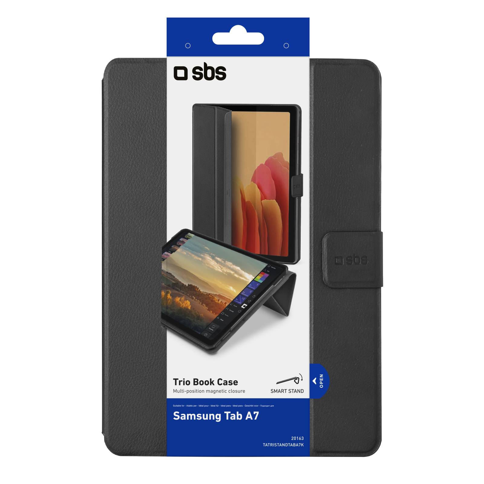 Custodia a libro Trio per Samsung Galaxy Tab A7-1