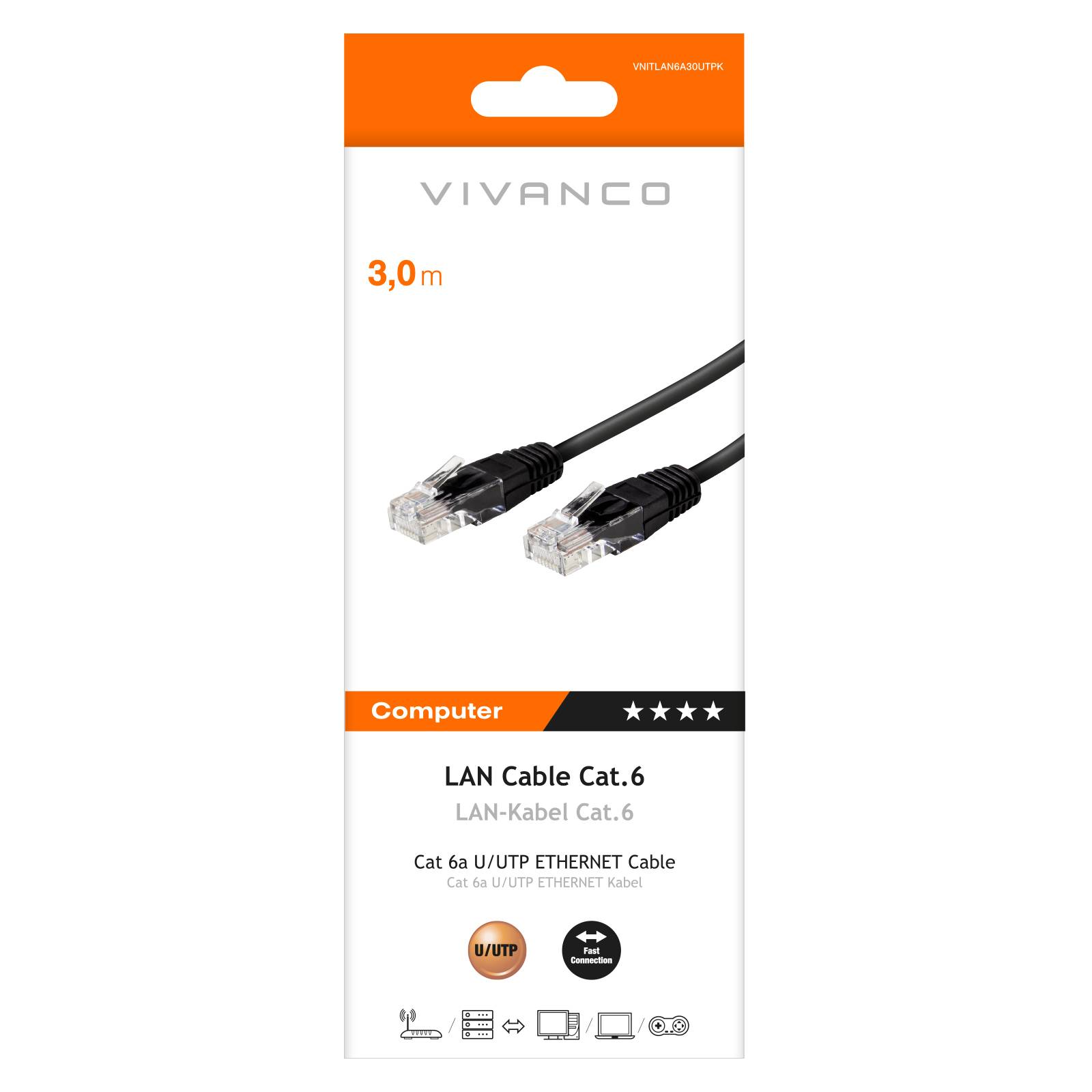 Cavo di rete S/FTP CAT 6a-1