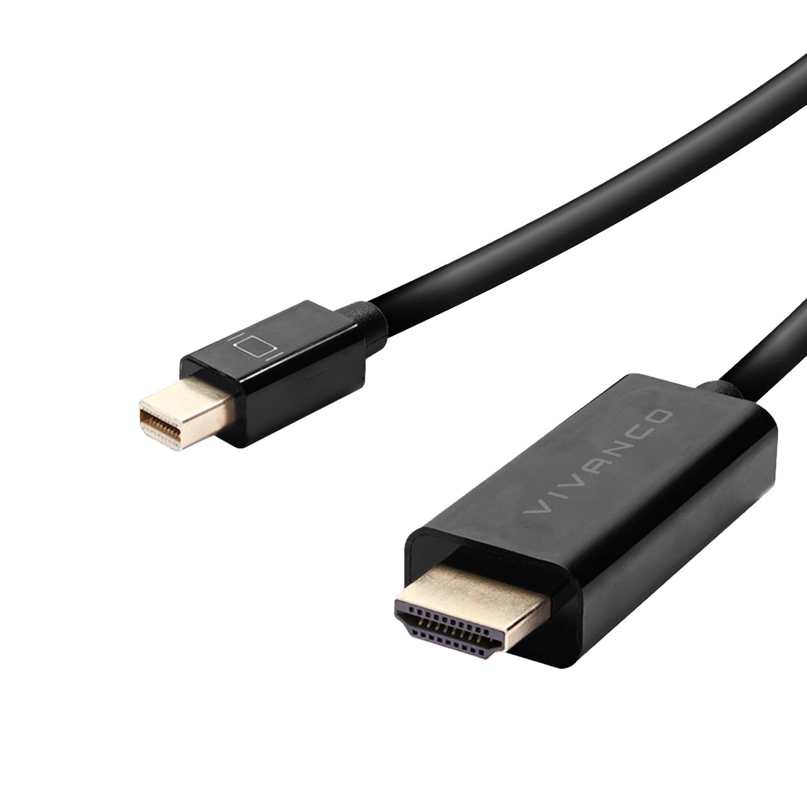 Cavo HDMI V1.4 con Ethernet a mini display port-0