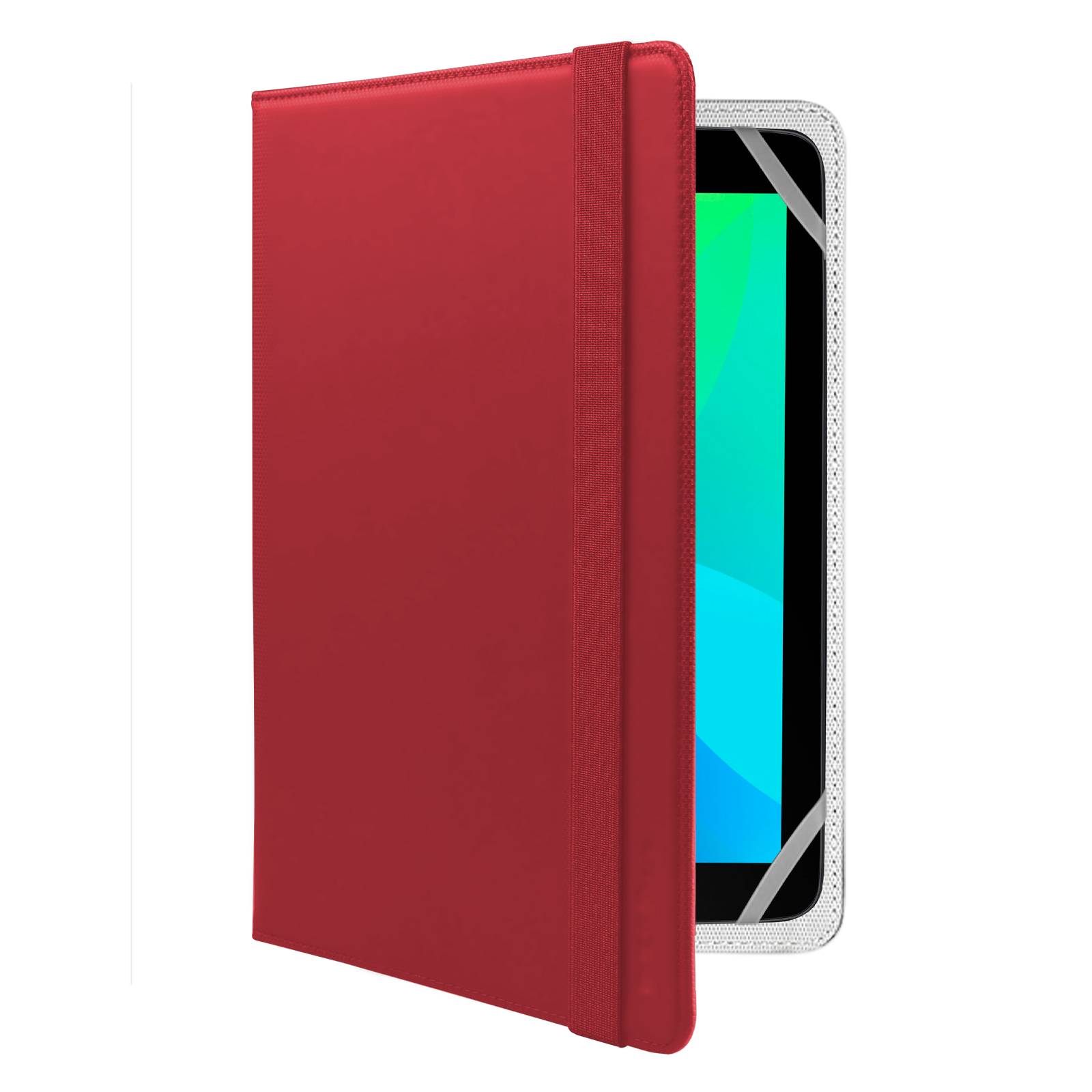 Custodia a libro universale con funzione stand per Tablet fino a 8''-0