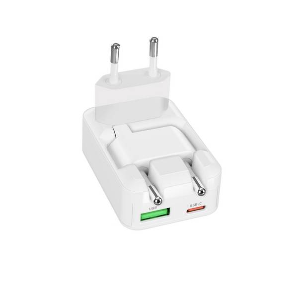 Caricatore da Parete Flexi Wall Charger 65W con Spina Pieghevole