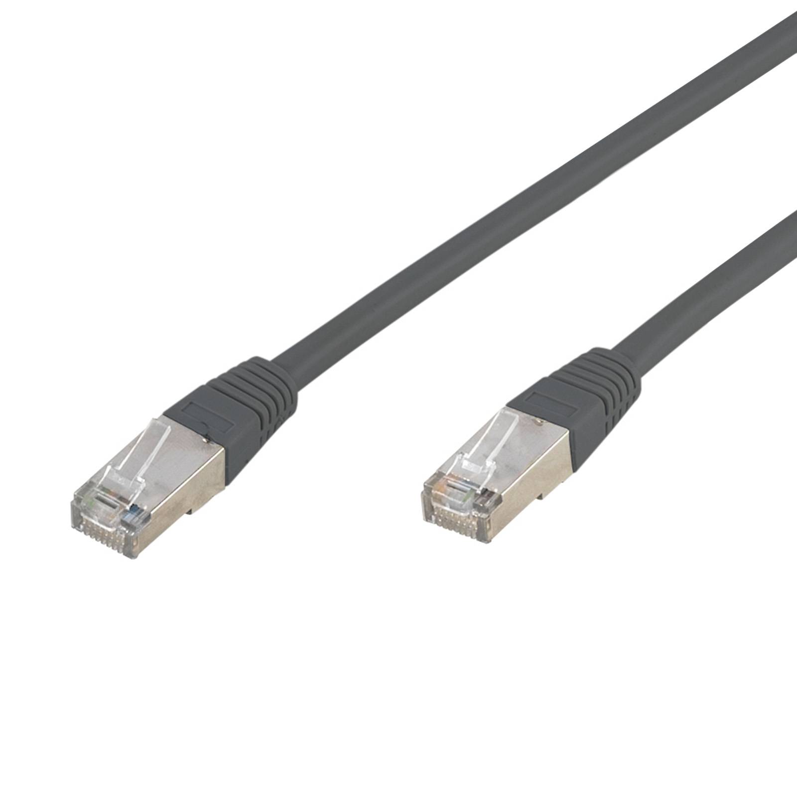 Cavo di rete per PC UTP cat 5e colore bianco, connettori RJ45, colore bianco, lungo 10 m-0