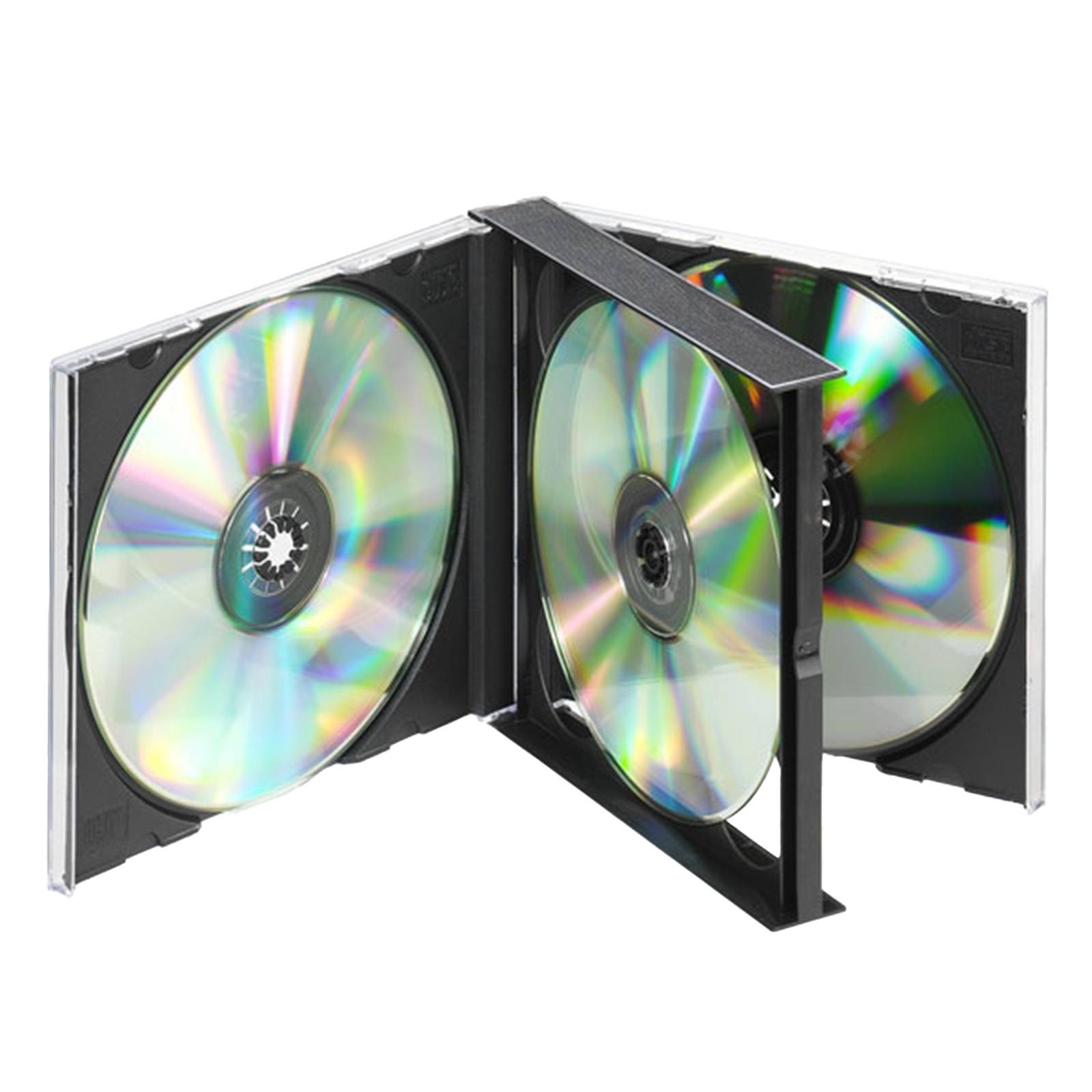 Custodia CD/DVD per 4 dischi-0