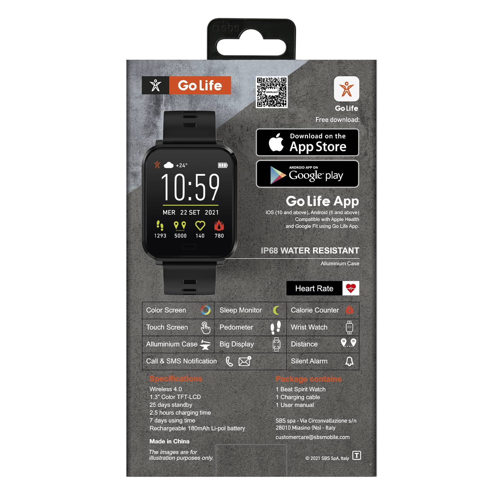 Orologio Fitness Beat Spirit-2