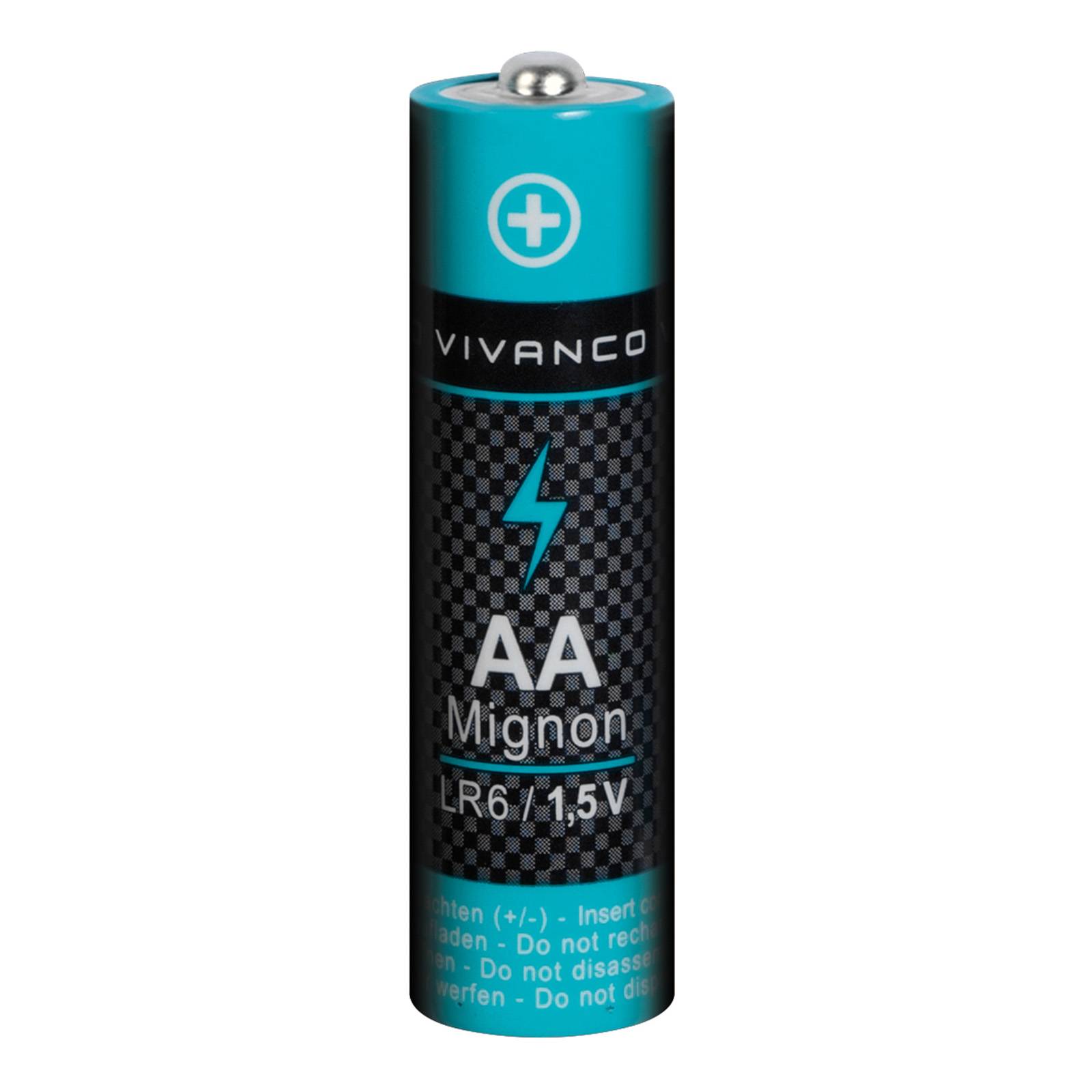 Confezione da 8 batterie alcaline AA da 1,5V-0