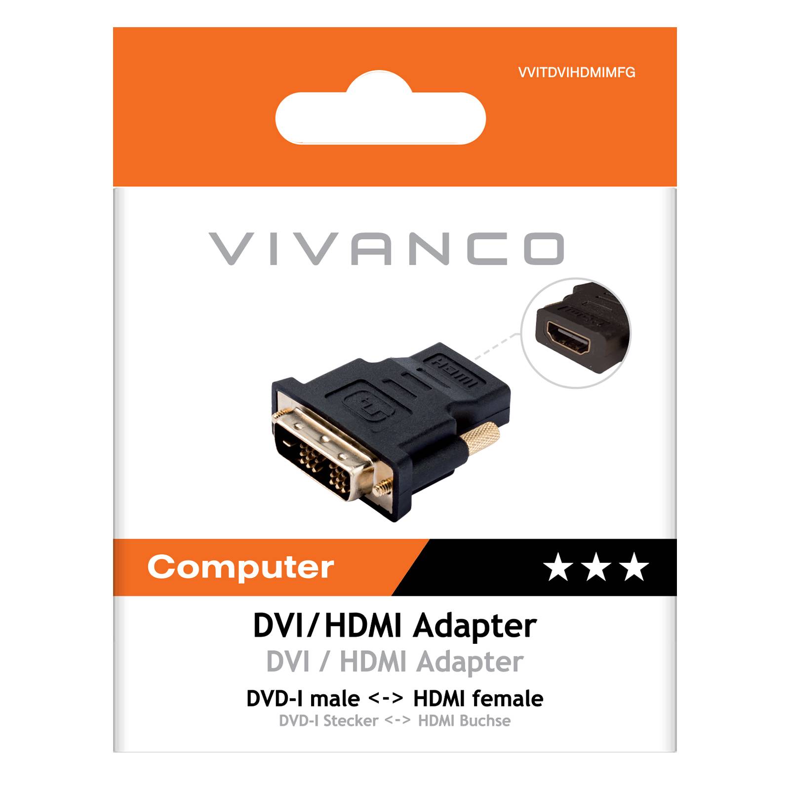 Adattatore da HDMI a DVI-1