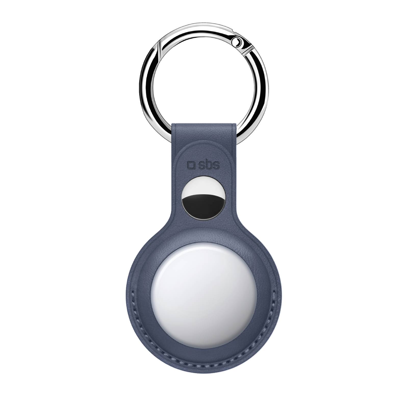 Custodia in materiale premium per AirTag, con portachiavi-0