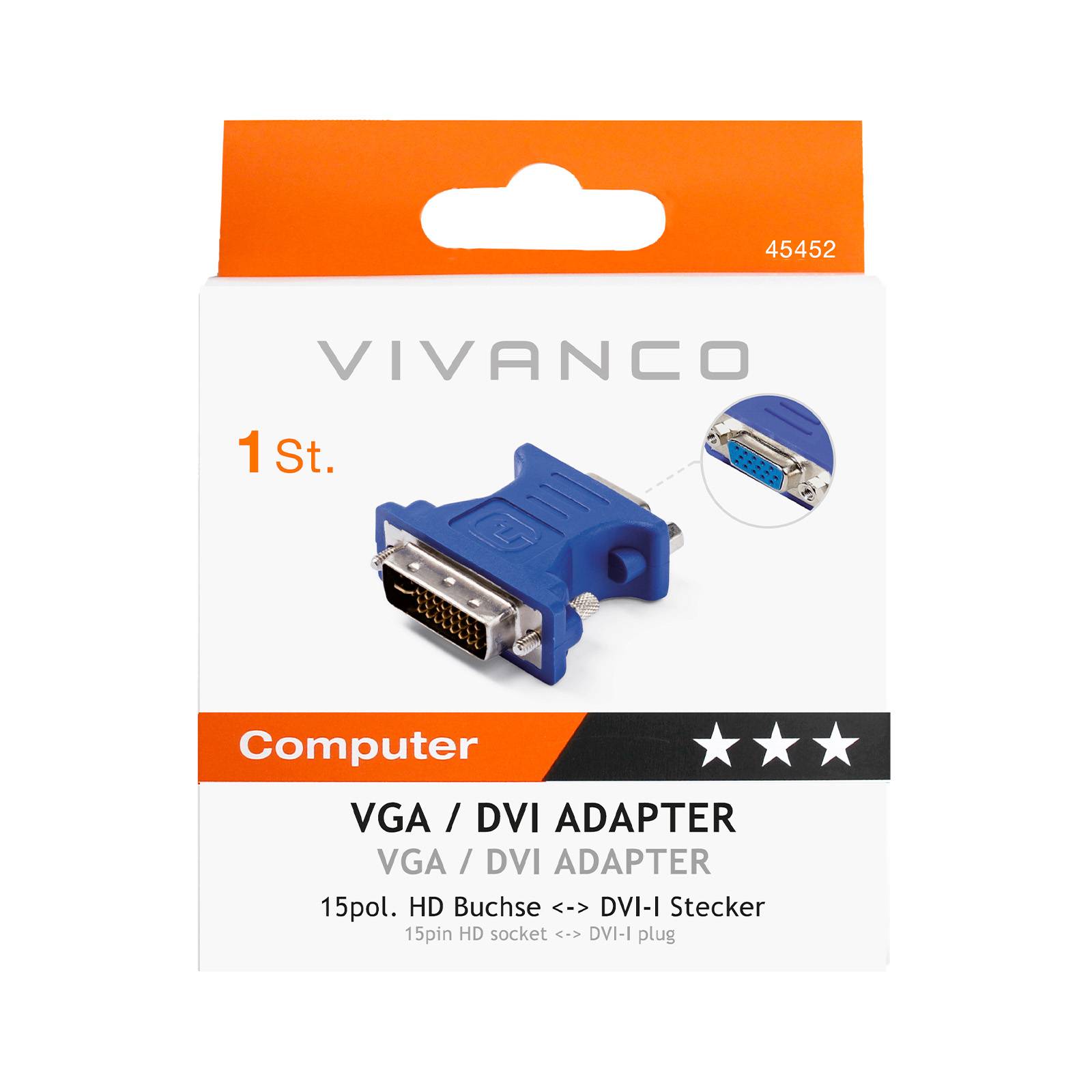Adattatore compatto DVI-1