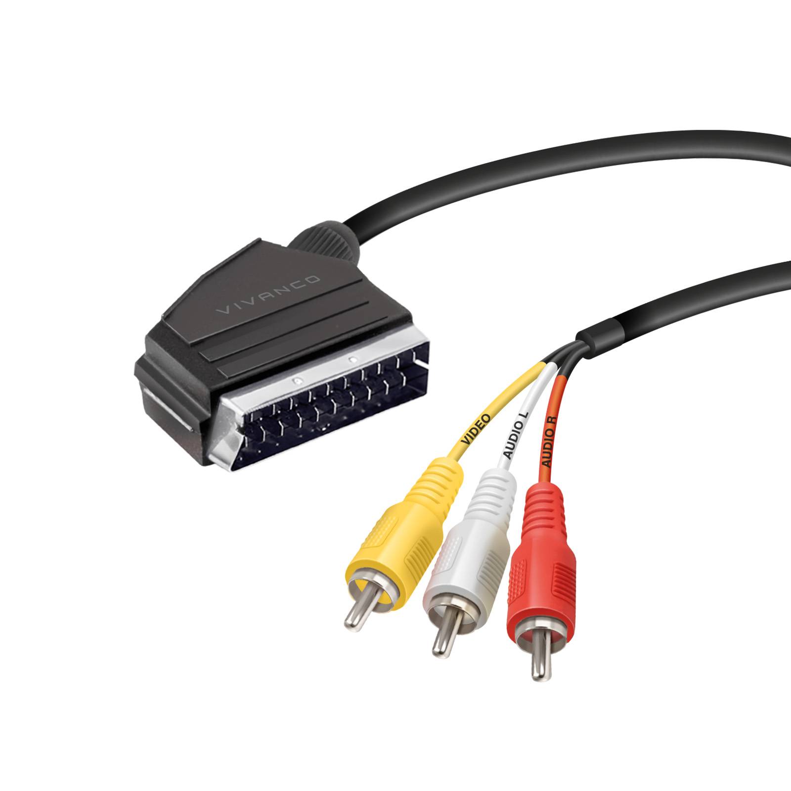 Cavo Scart – RCA con switch-0