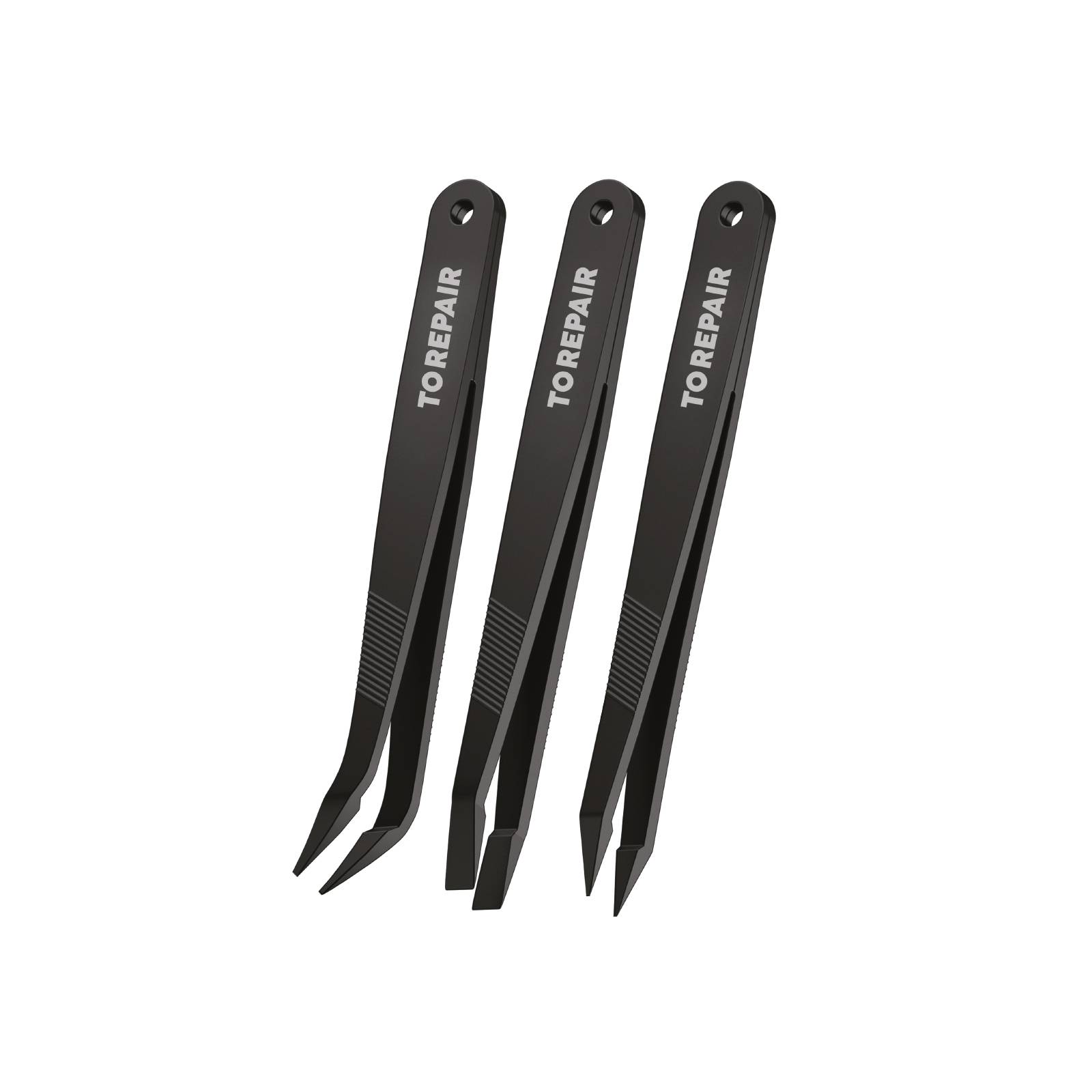 Set pinzette di precisione 3 in 1-0