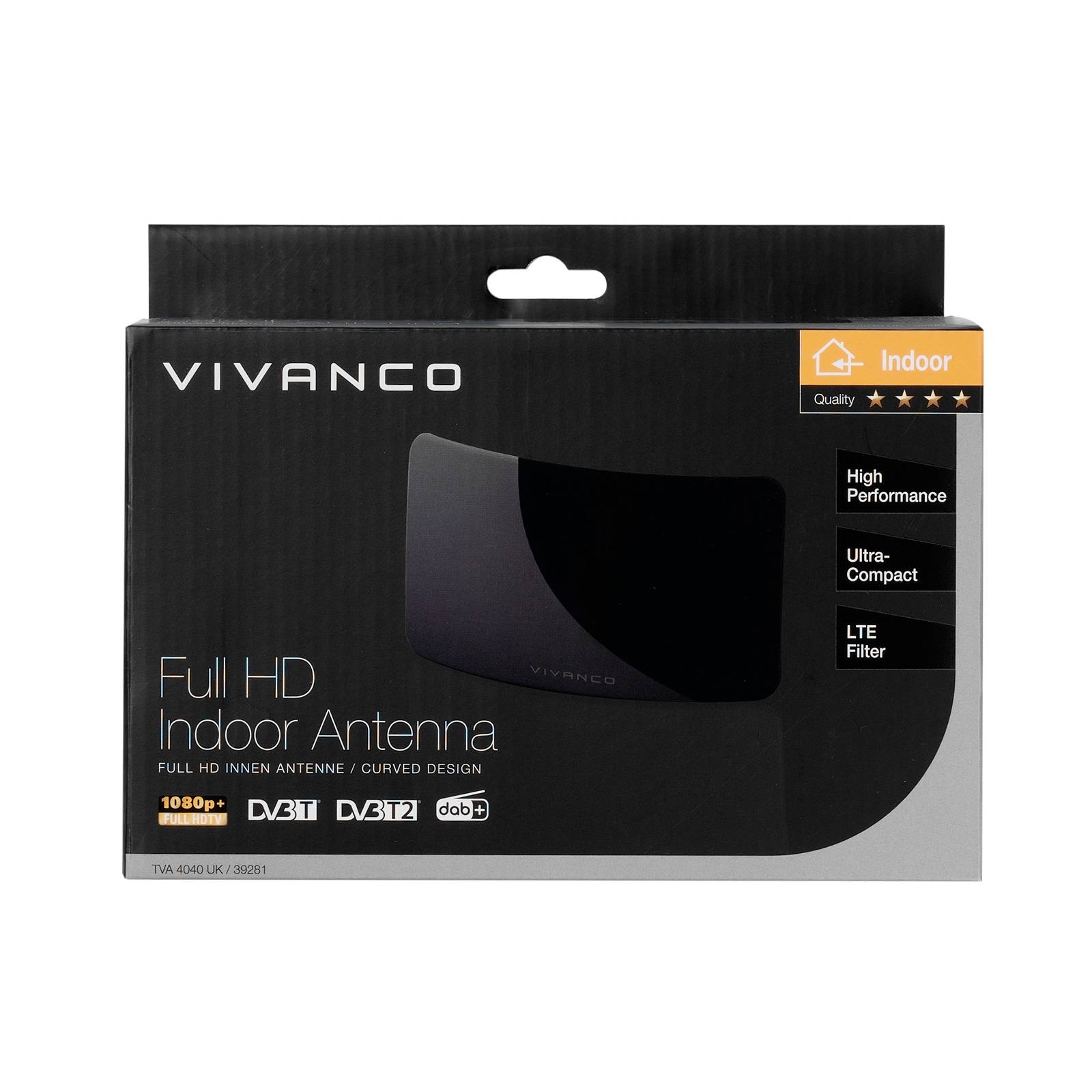 Antenna da interno Full HD con design curvo-1