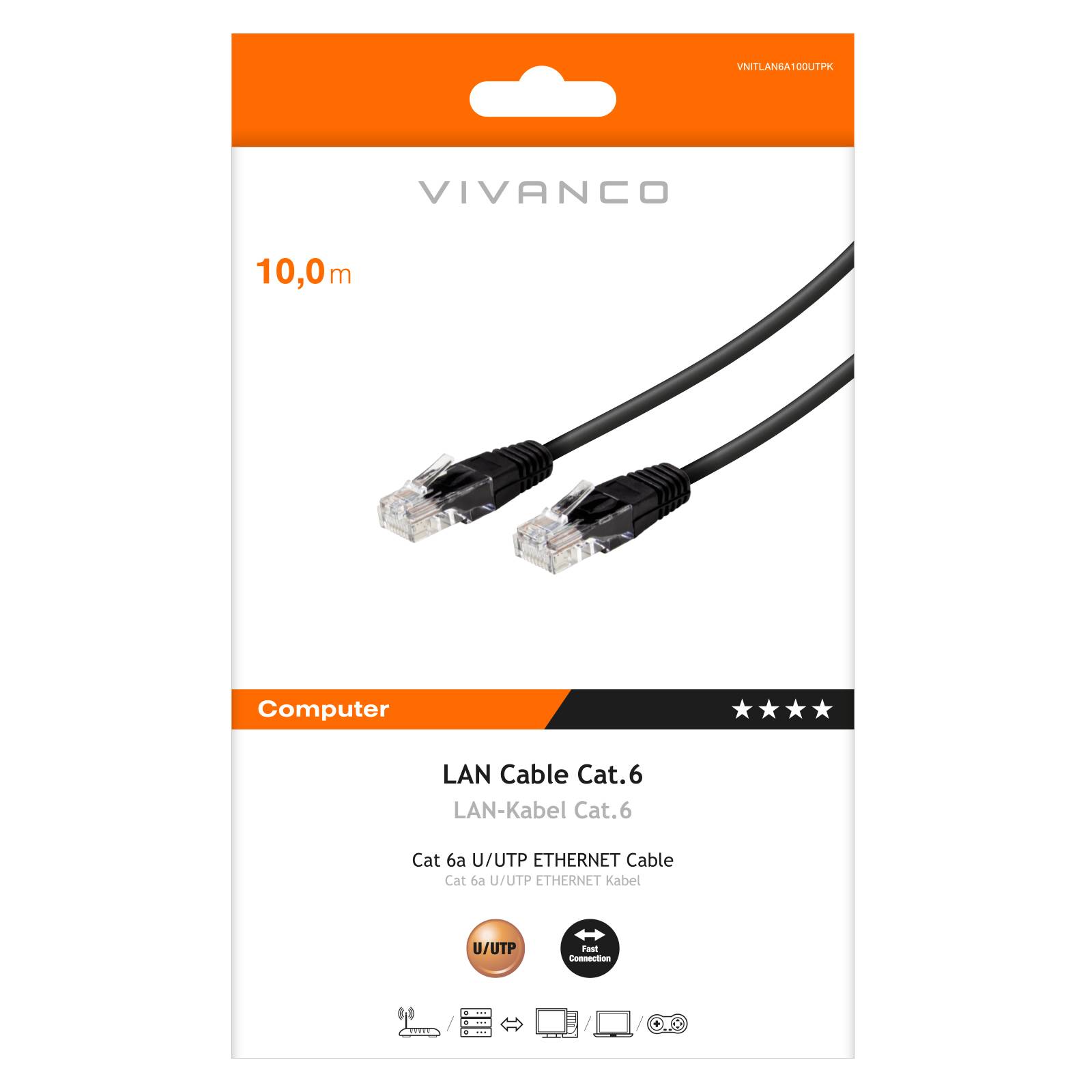 Cavo di rete S/FTP CAT 6a-1