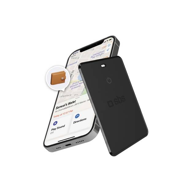 Localizzatore ultra slim di oggetti compatibile con Apple Find My