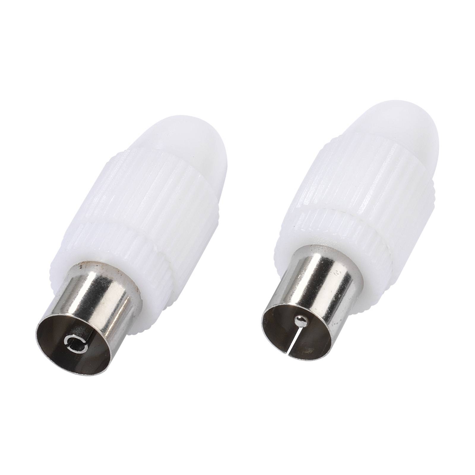 Set connettore e presa coassiale per cavi antenna da 4,5 a 7,5 mm-0