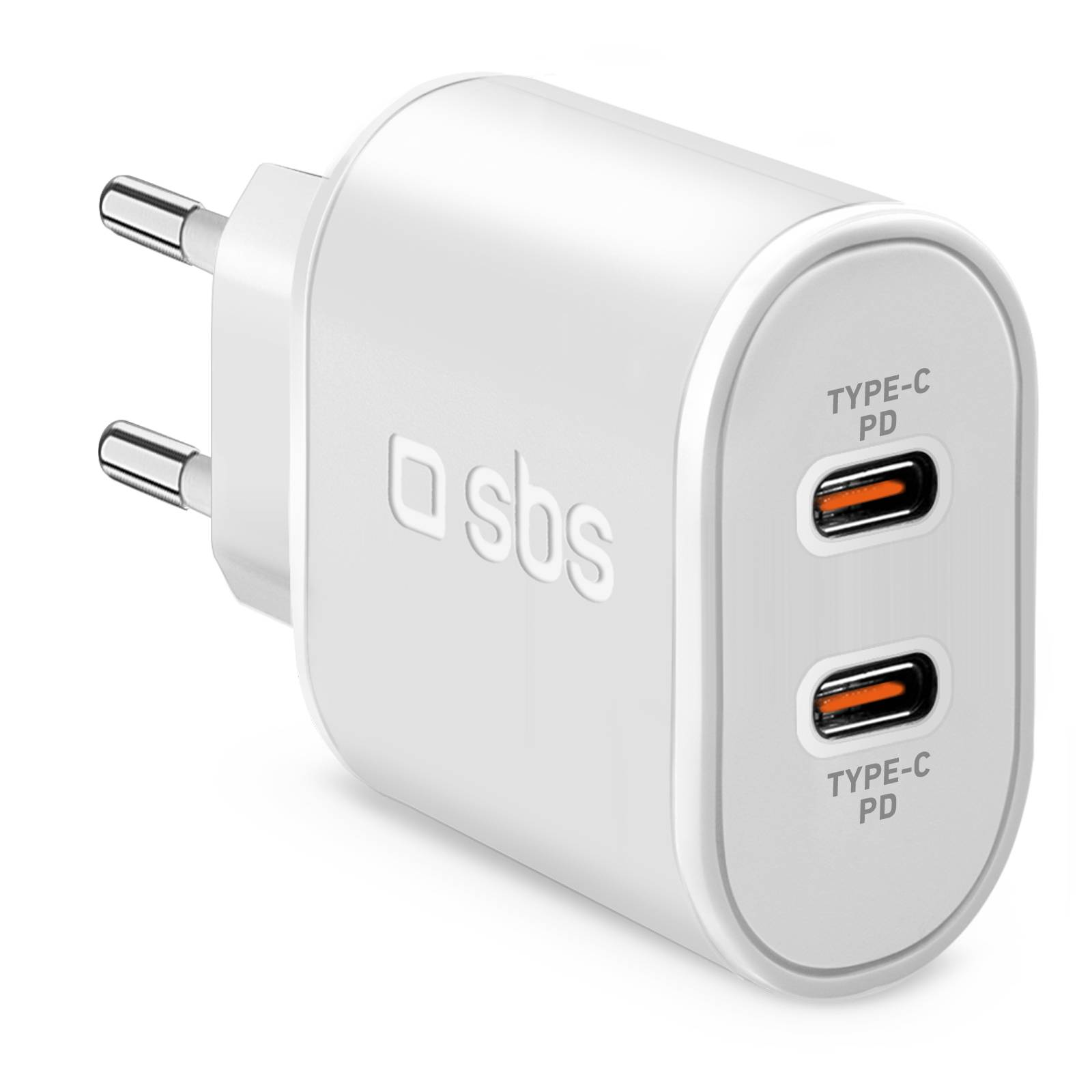 Caricatore doppia USB‑C 20W PD-0