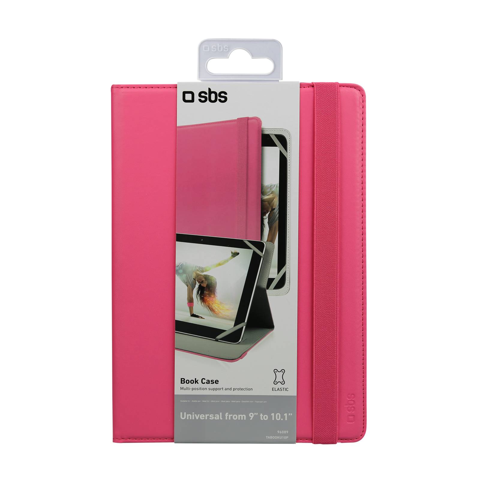 Custodia a libro universale con funzione stand per Tablet 9"-10.1''-1