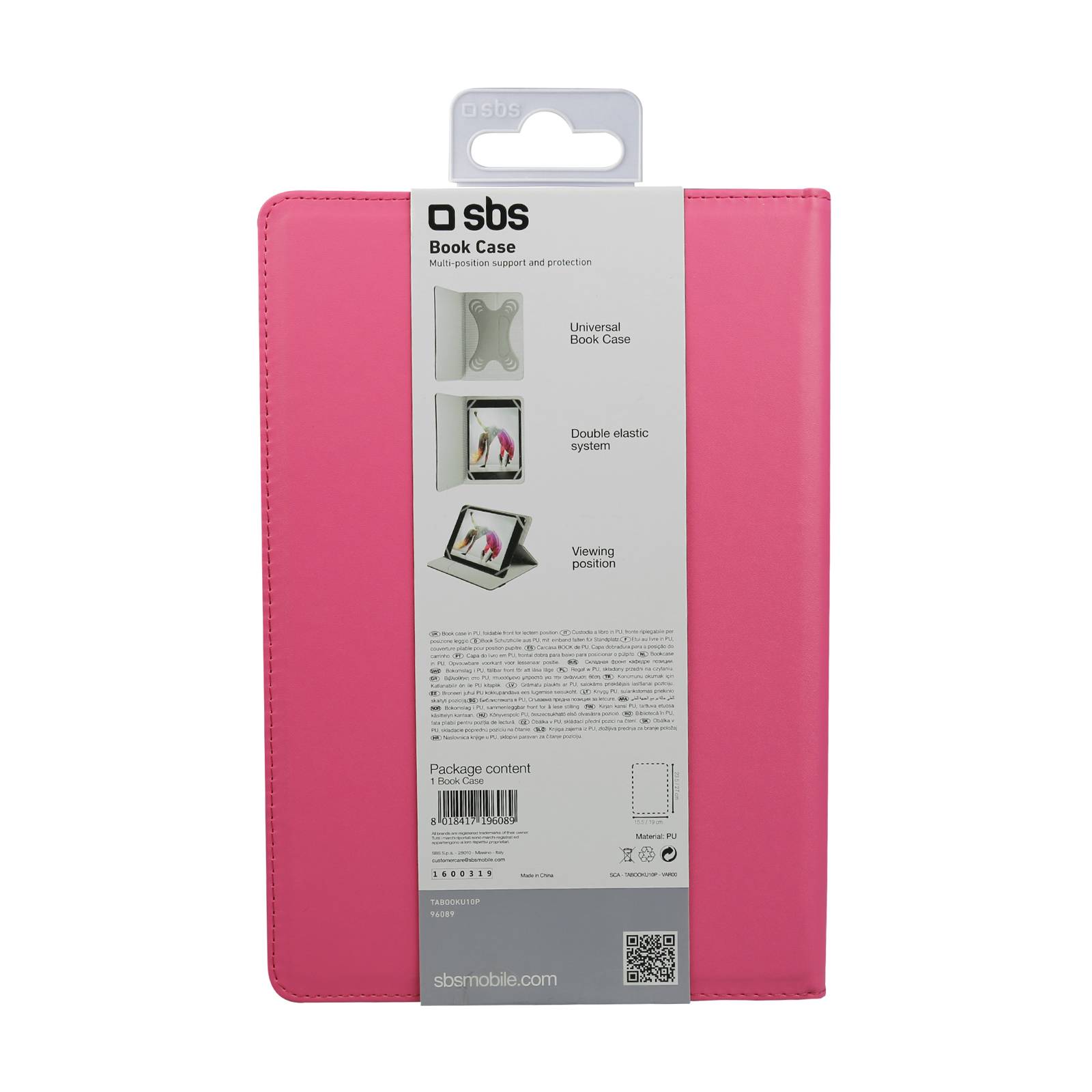 Custodia a libro universale con funzione stand per Tablet 9"-10.1''-2