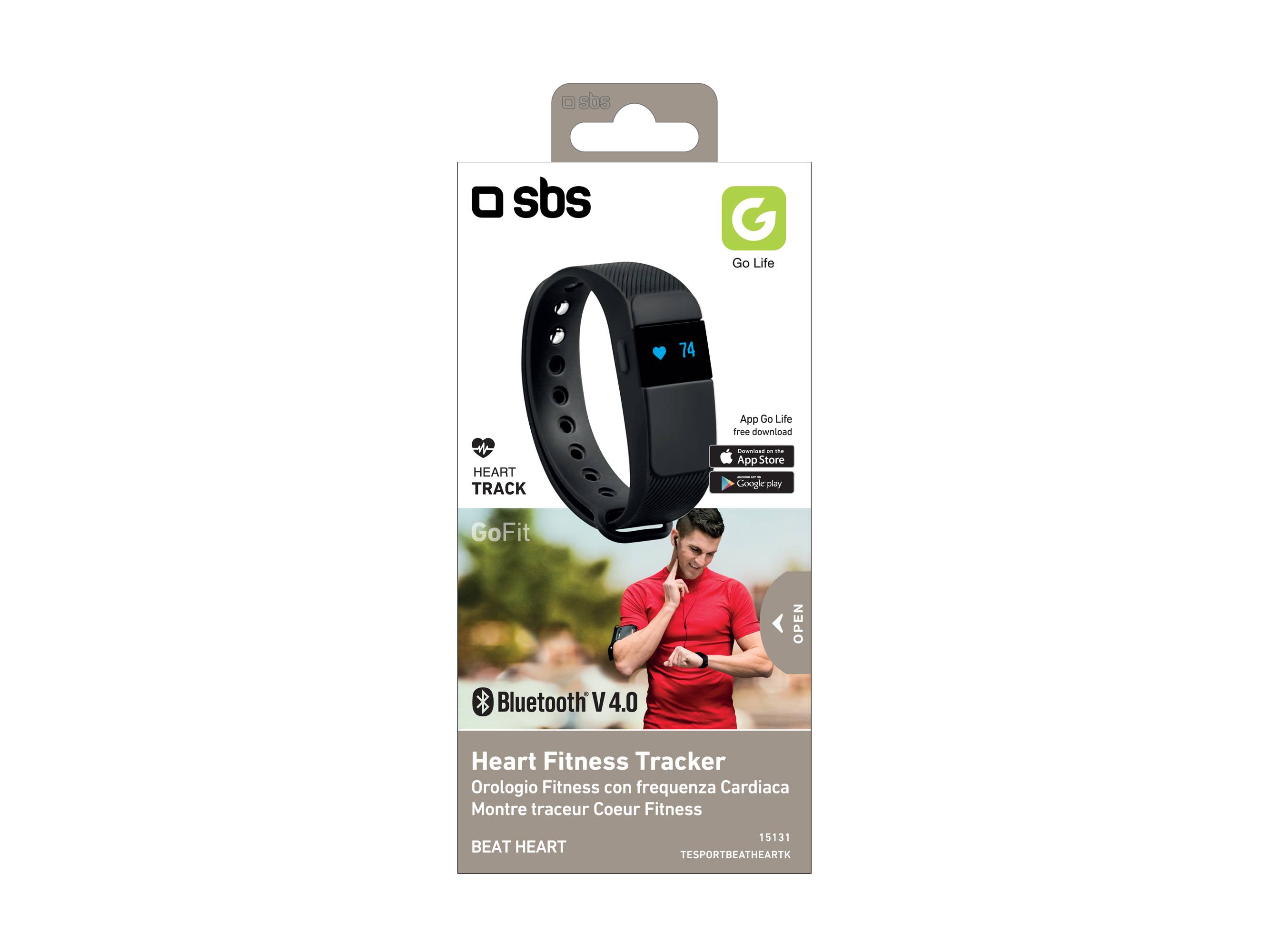 Orologio Fitness con frequenza cardiaca-1