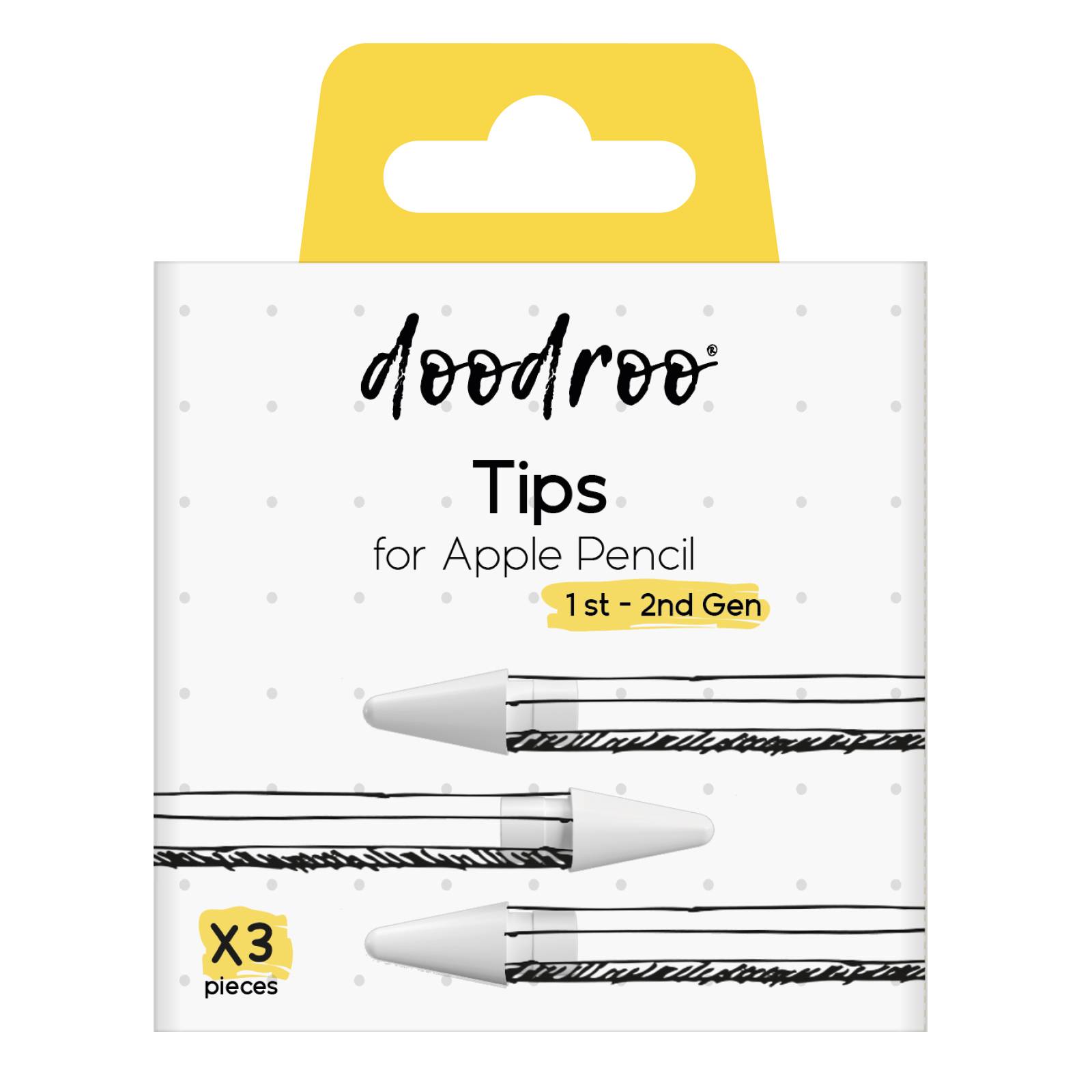 Punte di ricambio per Apple Pencil 1° e 2° generazione-1