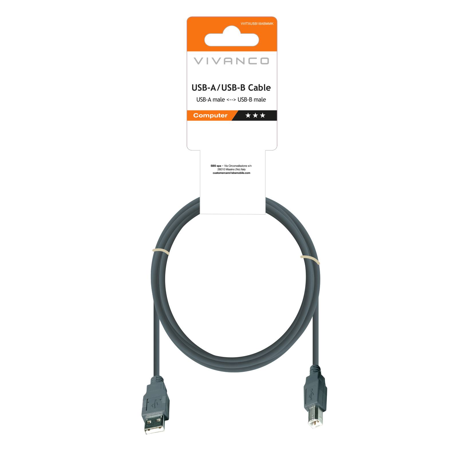 Cavo USB tipo A - USB tipo B-1