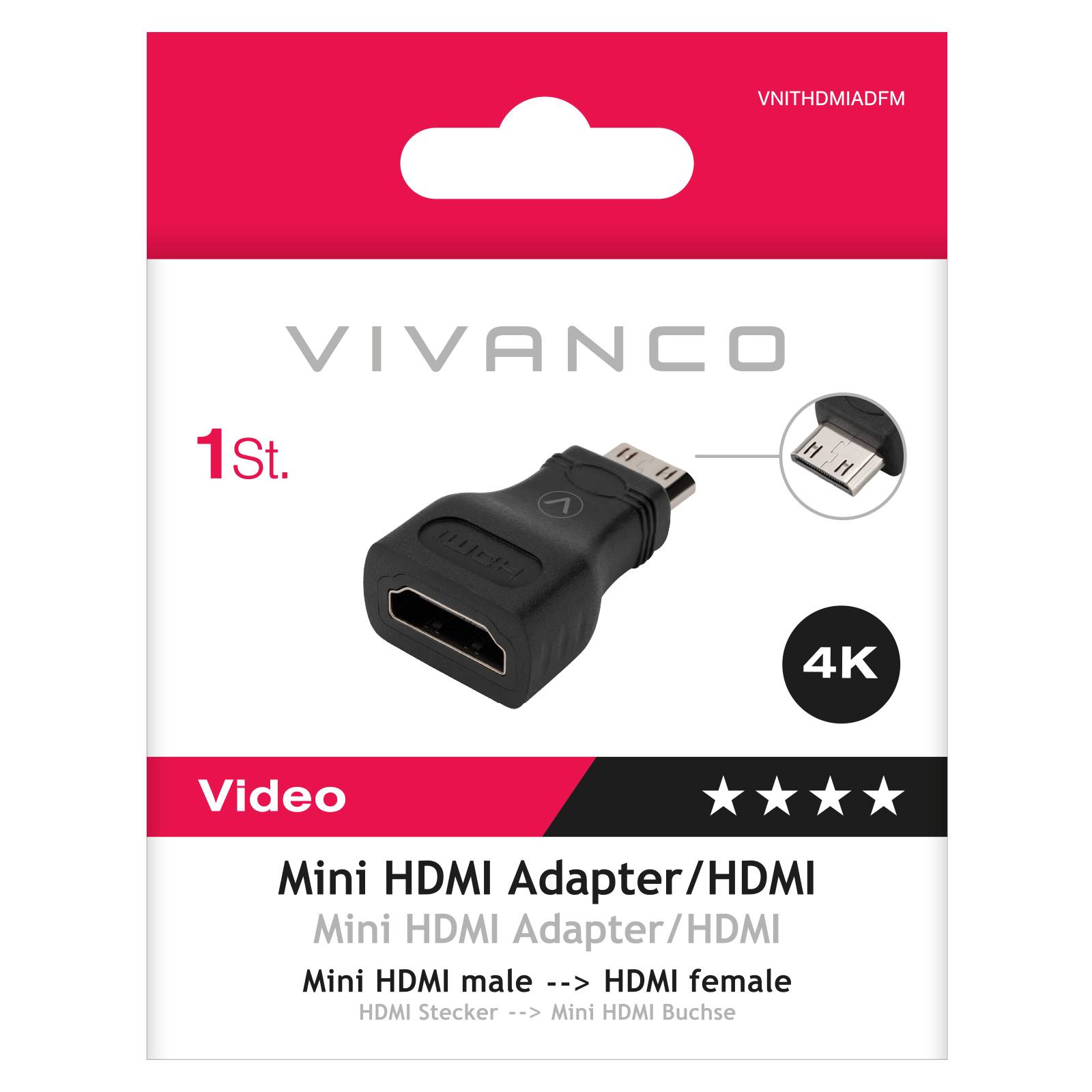Adattatore Mini-HDMI/HDMI-1