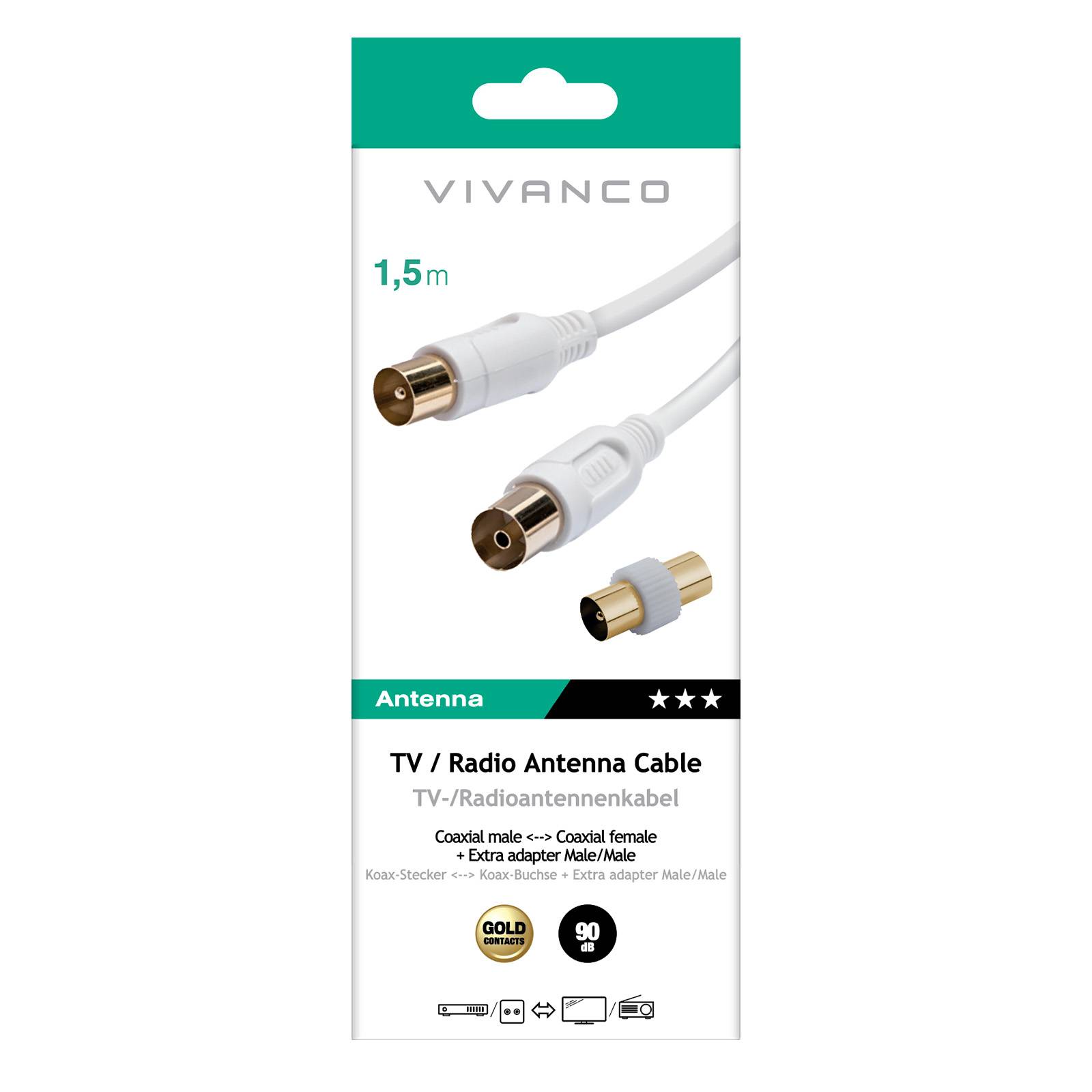 Cavo coassiale per antenna in ferrite, 90dB-1
