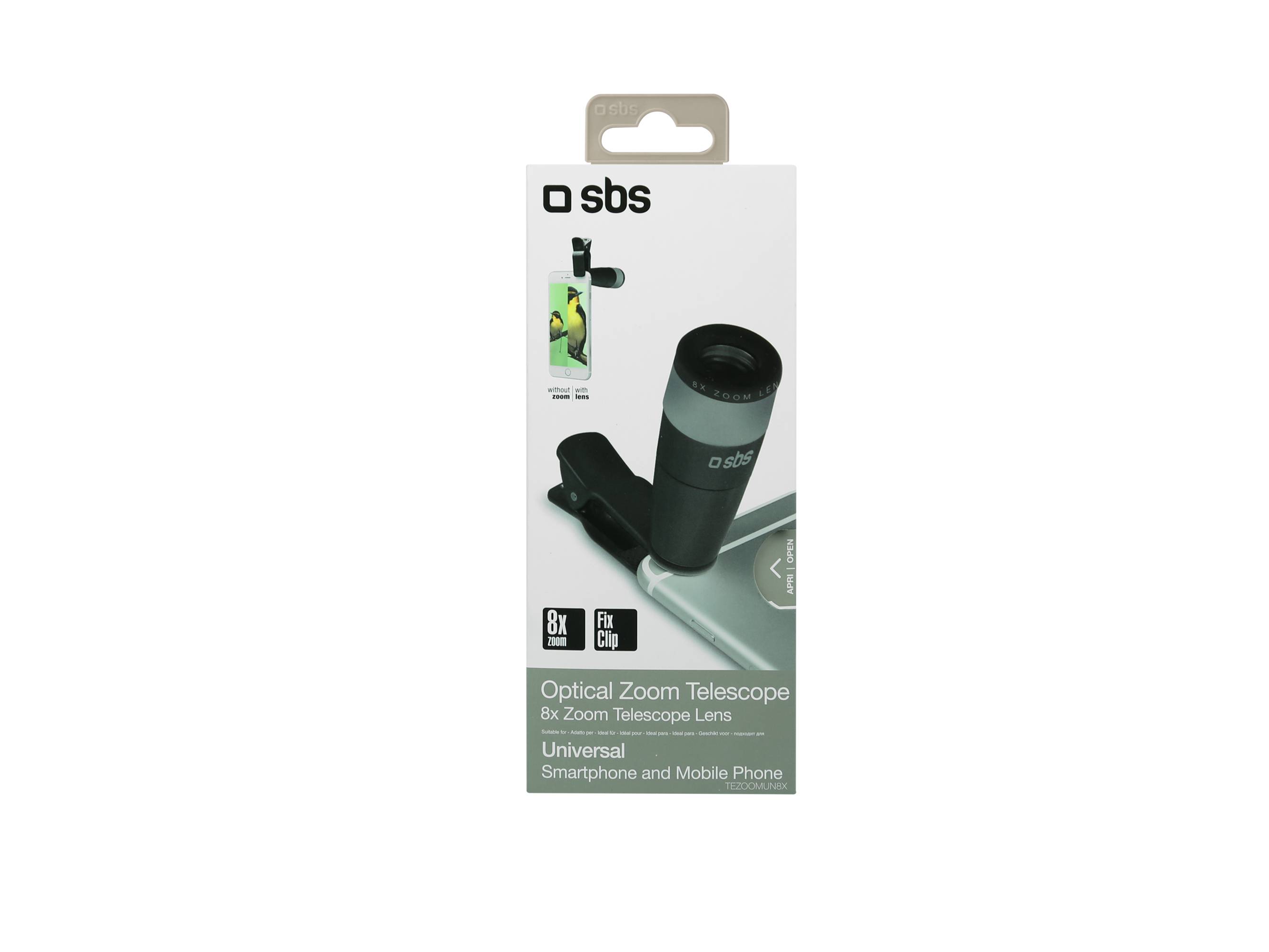 Zoom ottico telescopico 8X per smartphone-1