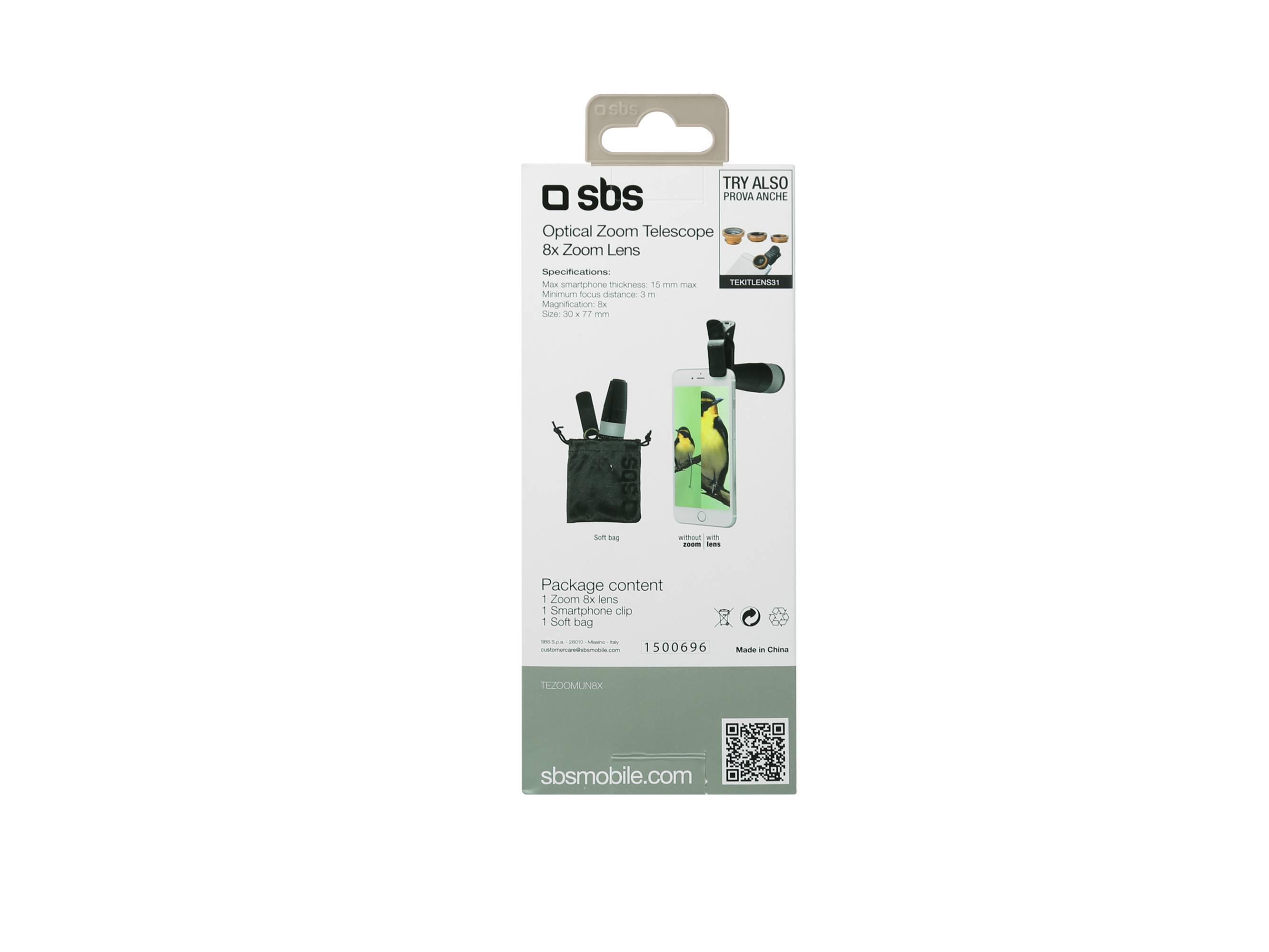 Zoom ottico telescopico 8X per smartphone-2