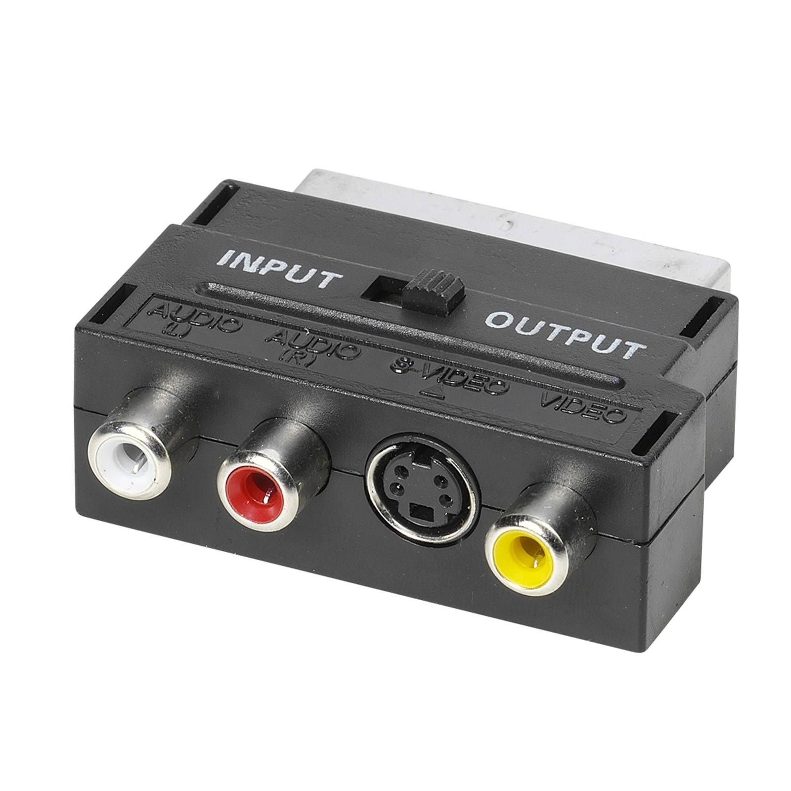 Adattatore Scart / 3 RCA + S-VHS-0