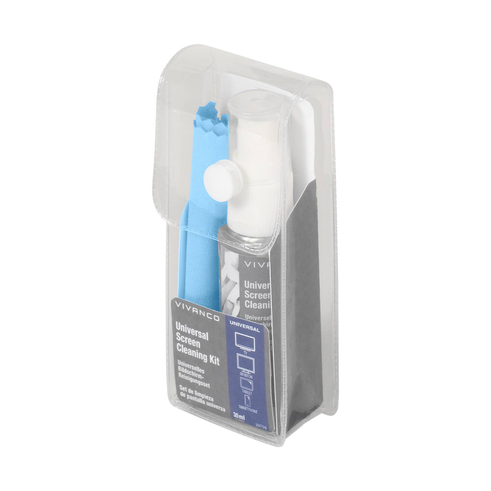 Set universale per la pulizia dello schermo, 30 ml-0