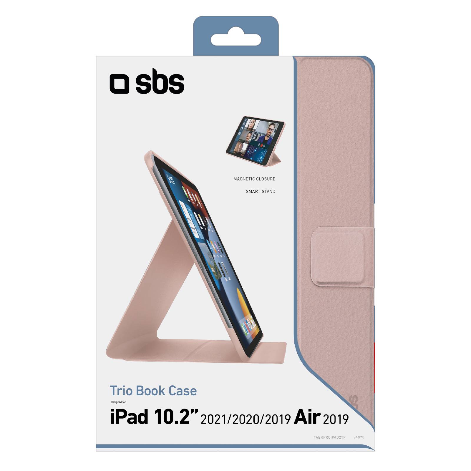 Custodia Book Pro con supporto a leggio per iPad 10.2" 2021/2020/2019-1
