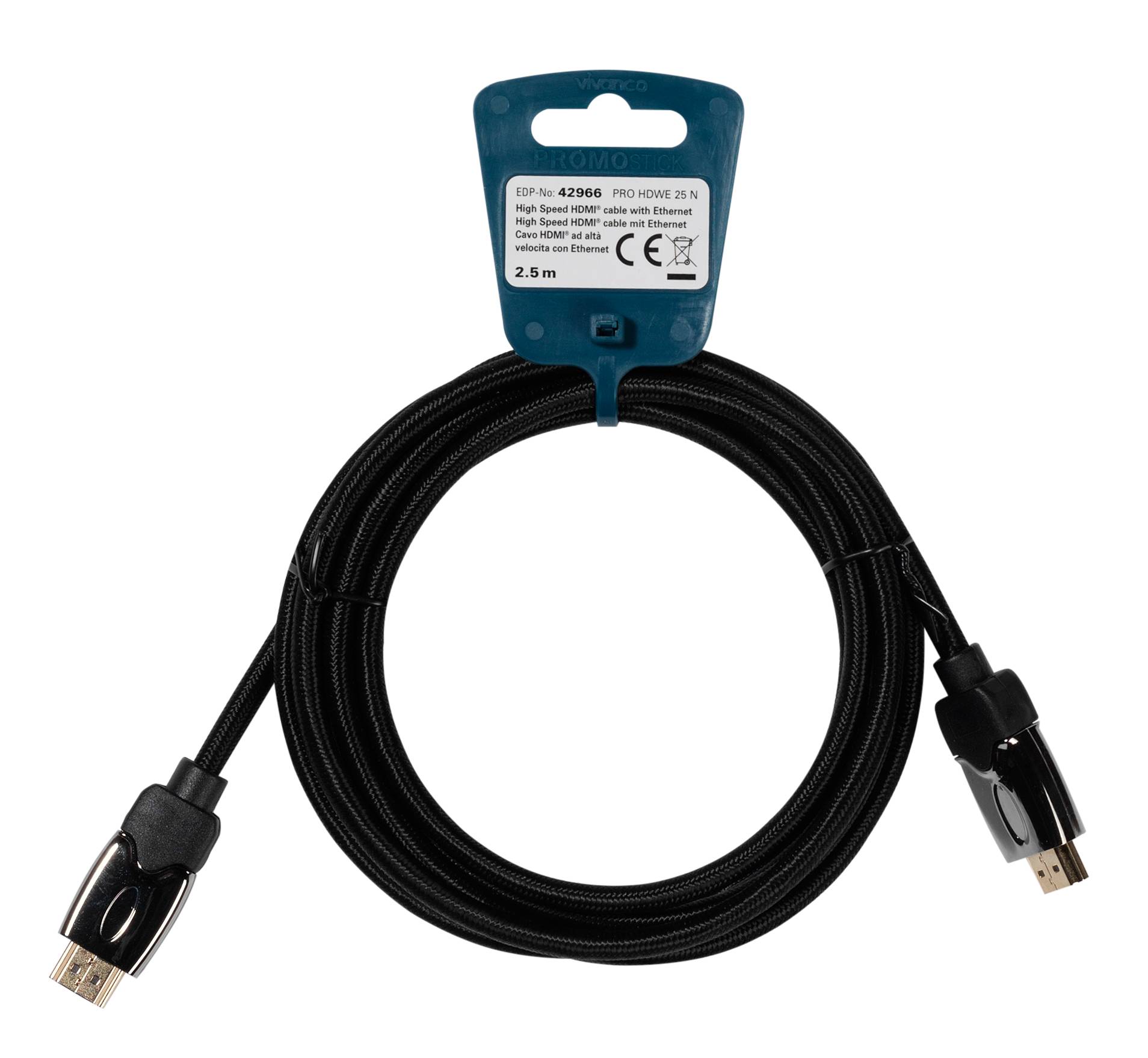 Cavo HDMI 2.0 placcato oro-2