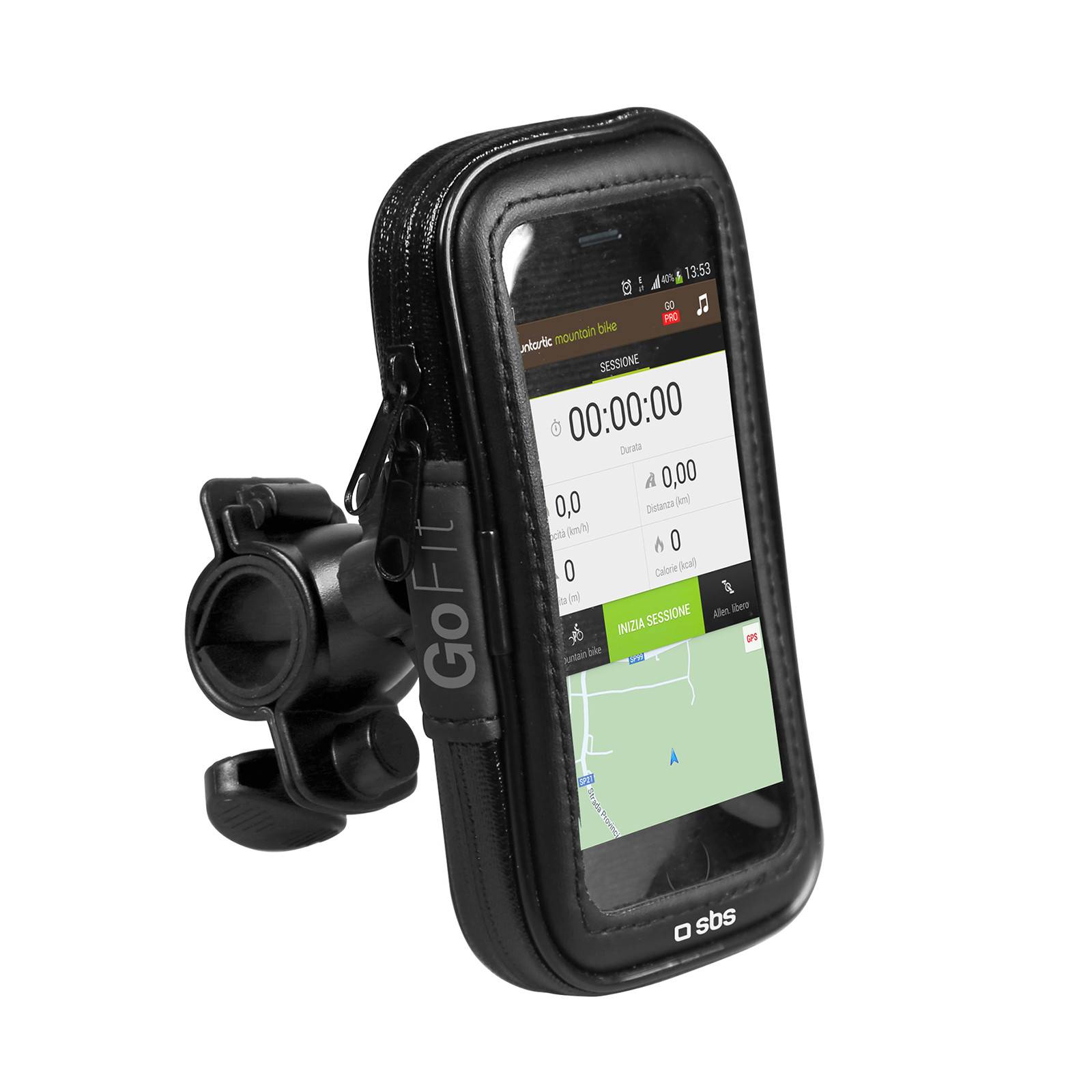 Supporto da bici per smartphone fino a 4,5"-0