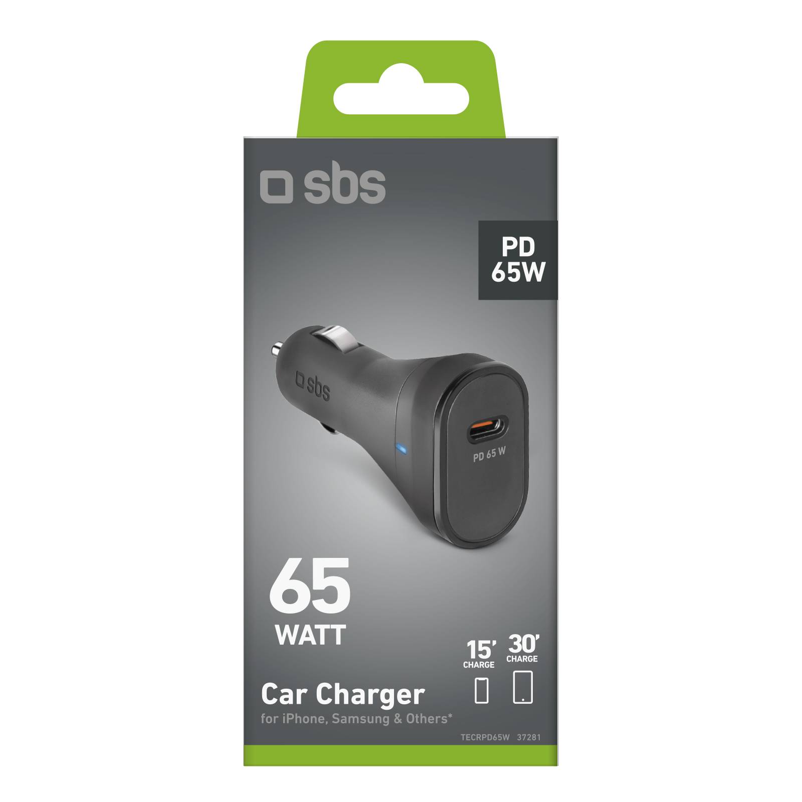 Caricatore auto - Ricarica ultra rapida 65 Watt con Power Delivery-1