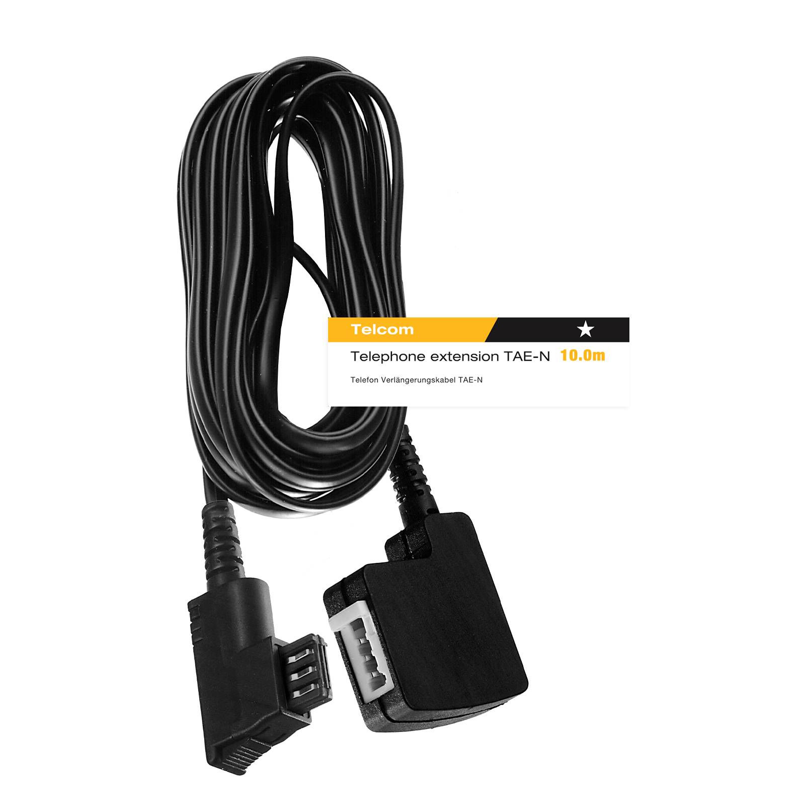 Cavo di prolunga per fax/modem con connettore TAE-N e presa TAE-N-1