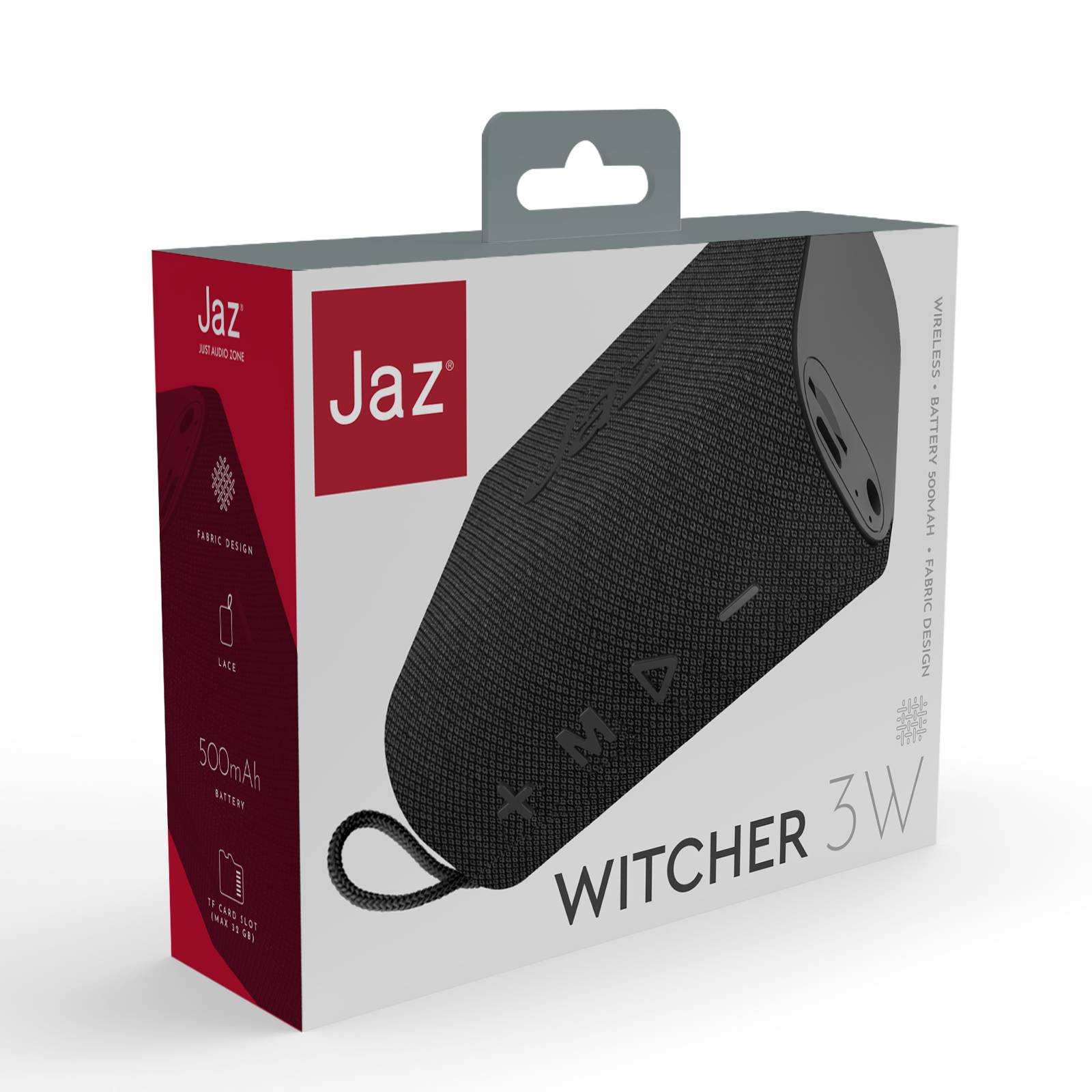 Witcher 3 Watt - Mini speaker wireless, multi input, con laccio-1