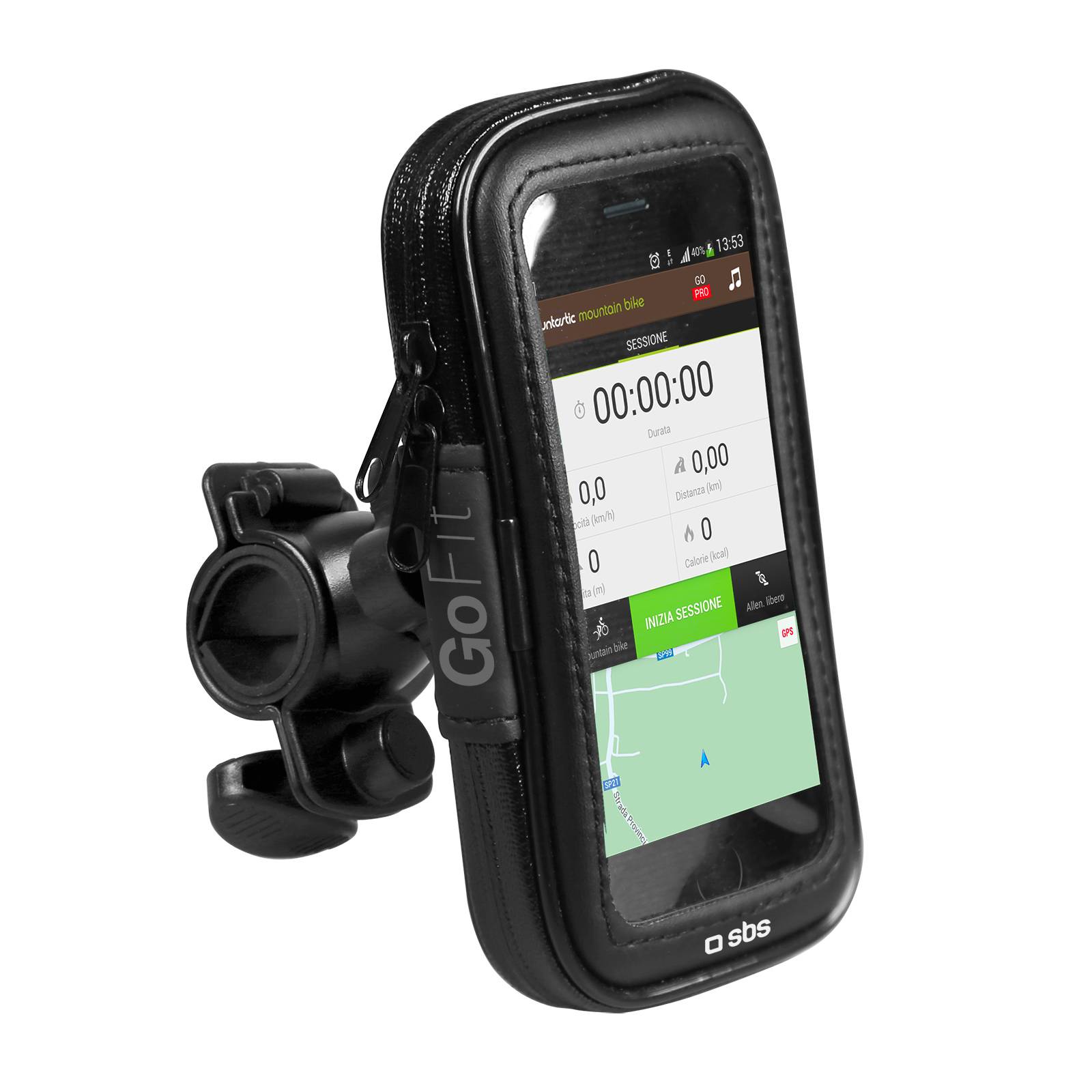Supporto da bici universale per smartphone fino a 5,5"-0