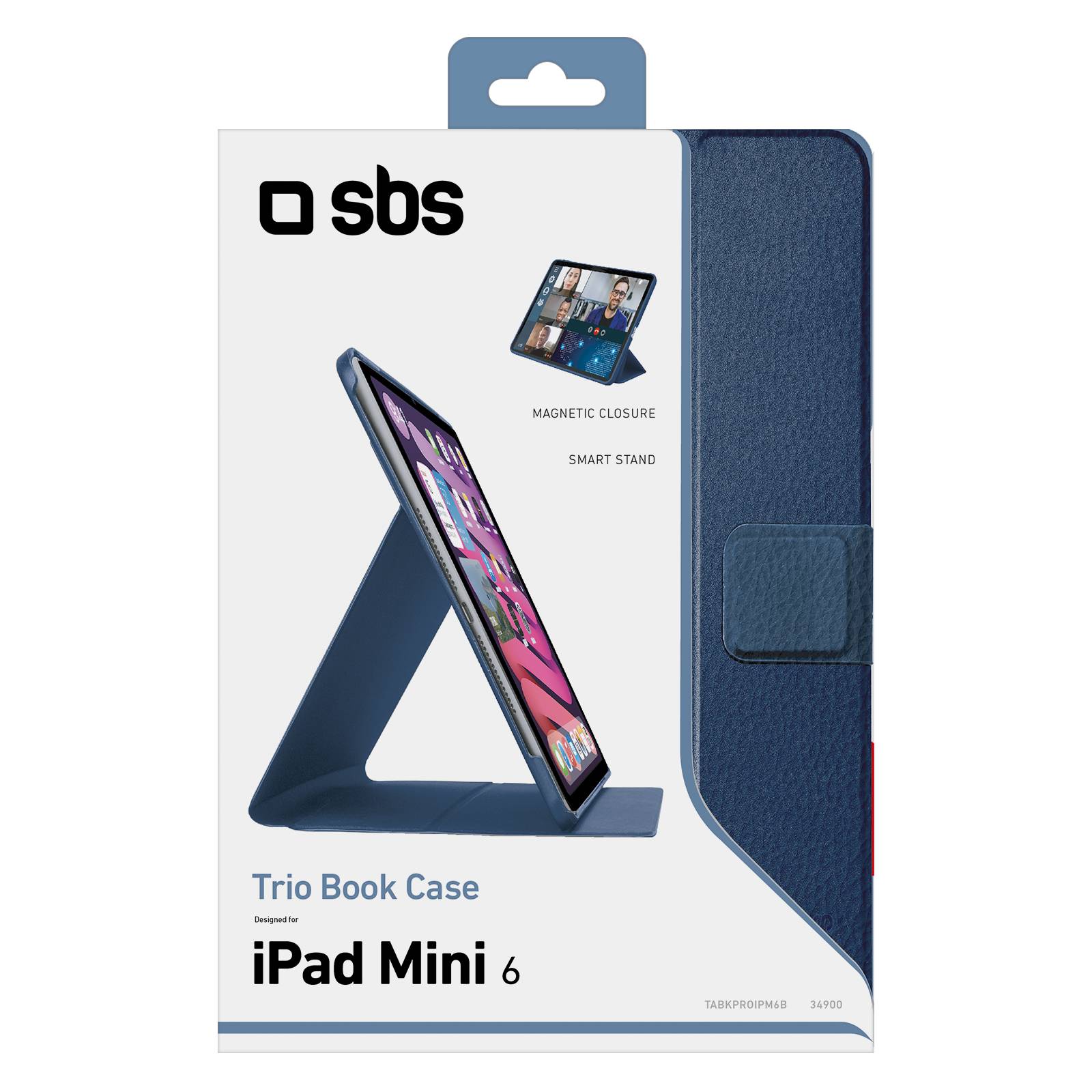Custodia Book Pro con supporto a leggio per iPad Mini 6/Mini 7-1