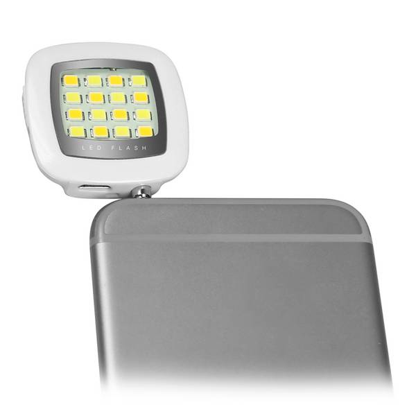 Flash led universale per smartphone e tablet