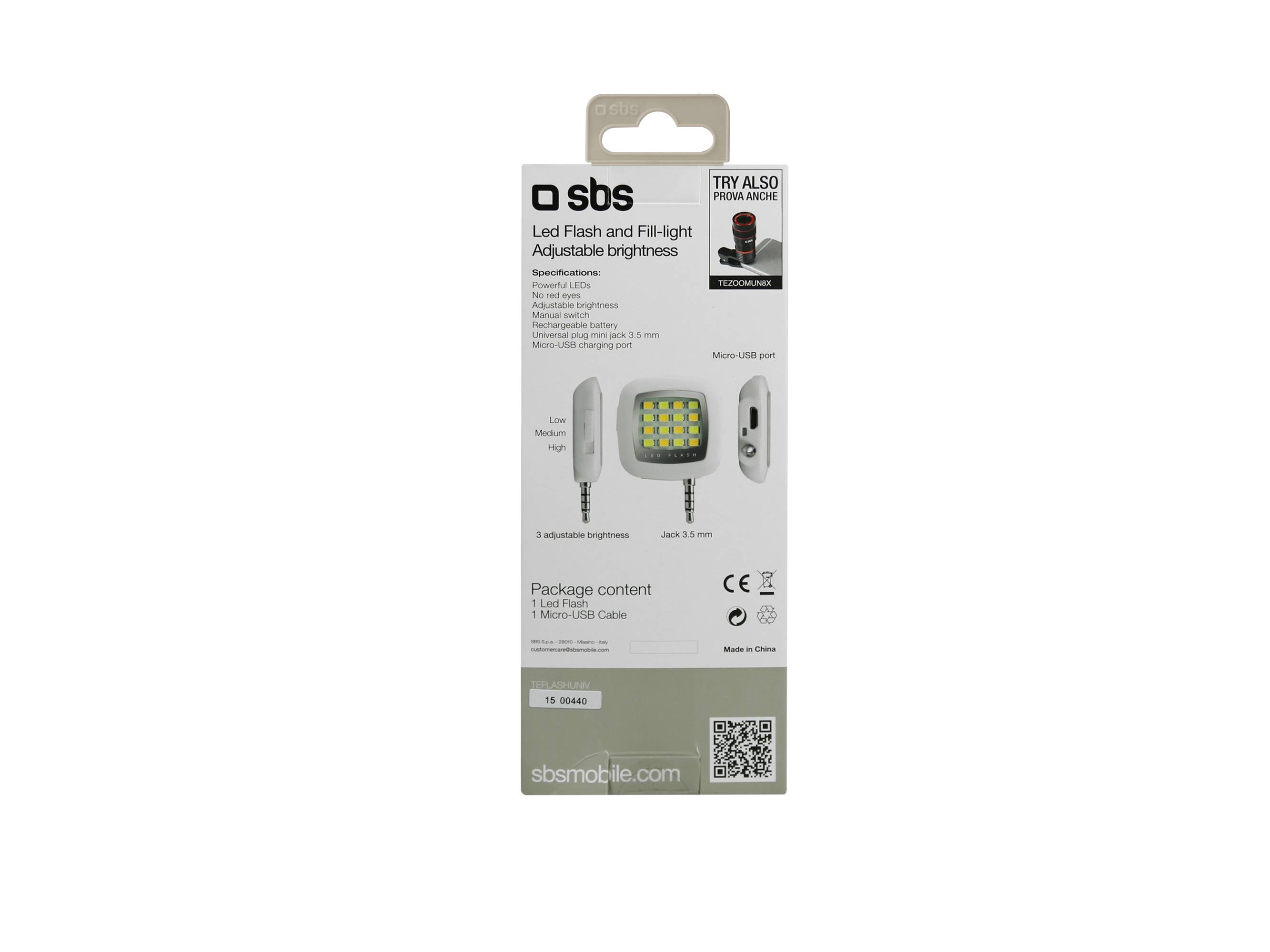 Flash led universale per smartphone e tablet-2