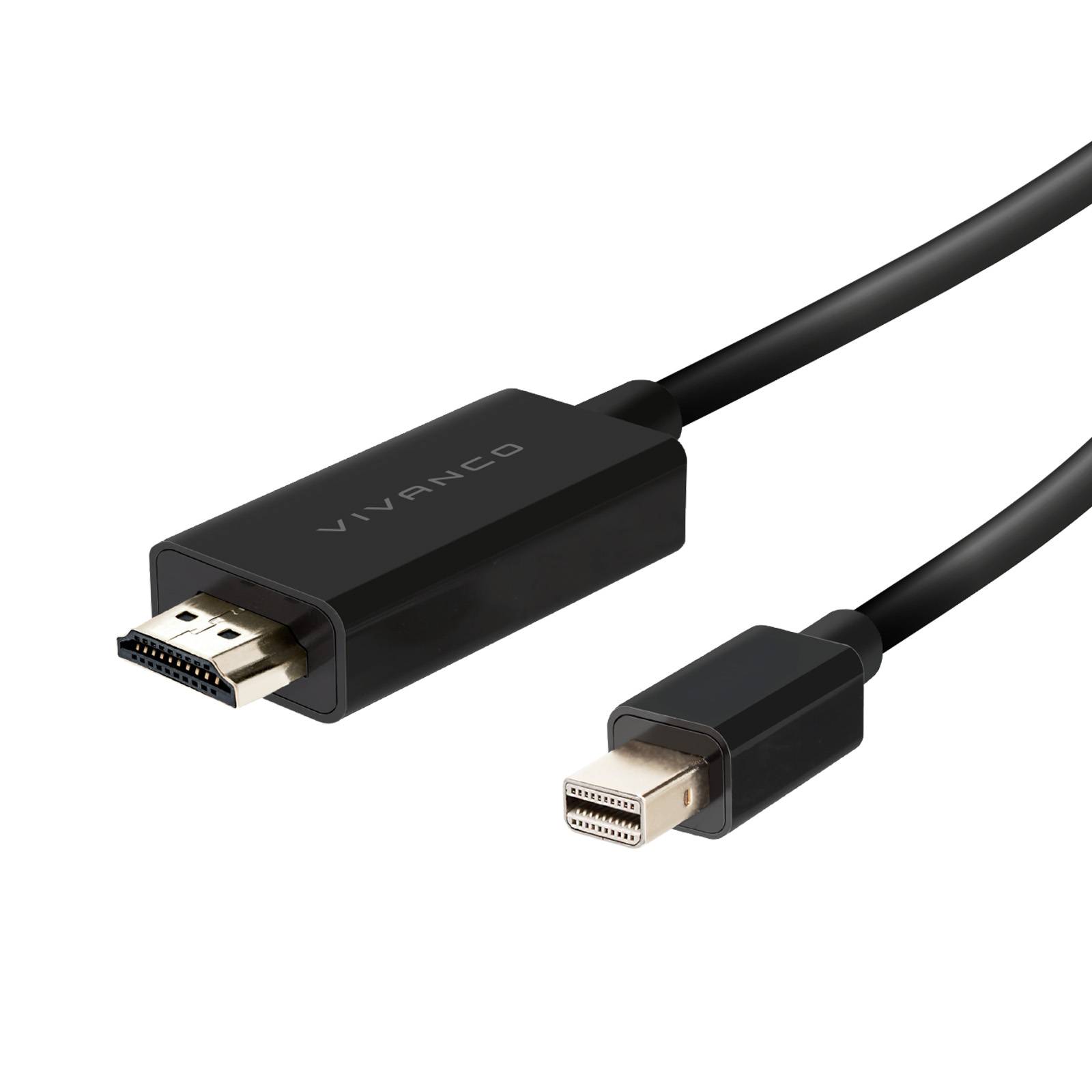Cavo HDMI/Mini DisplayPort, M-M, 1,5m, nero-0
