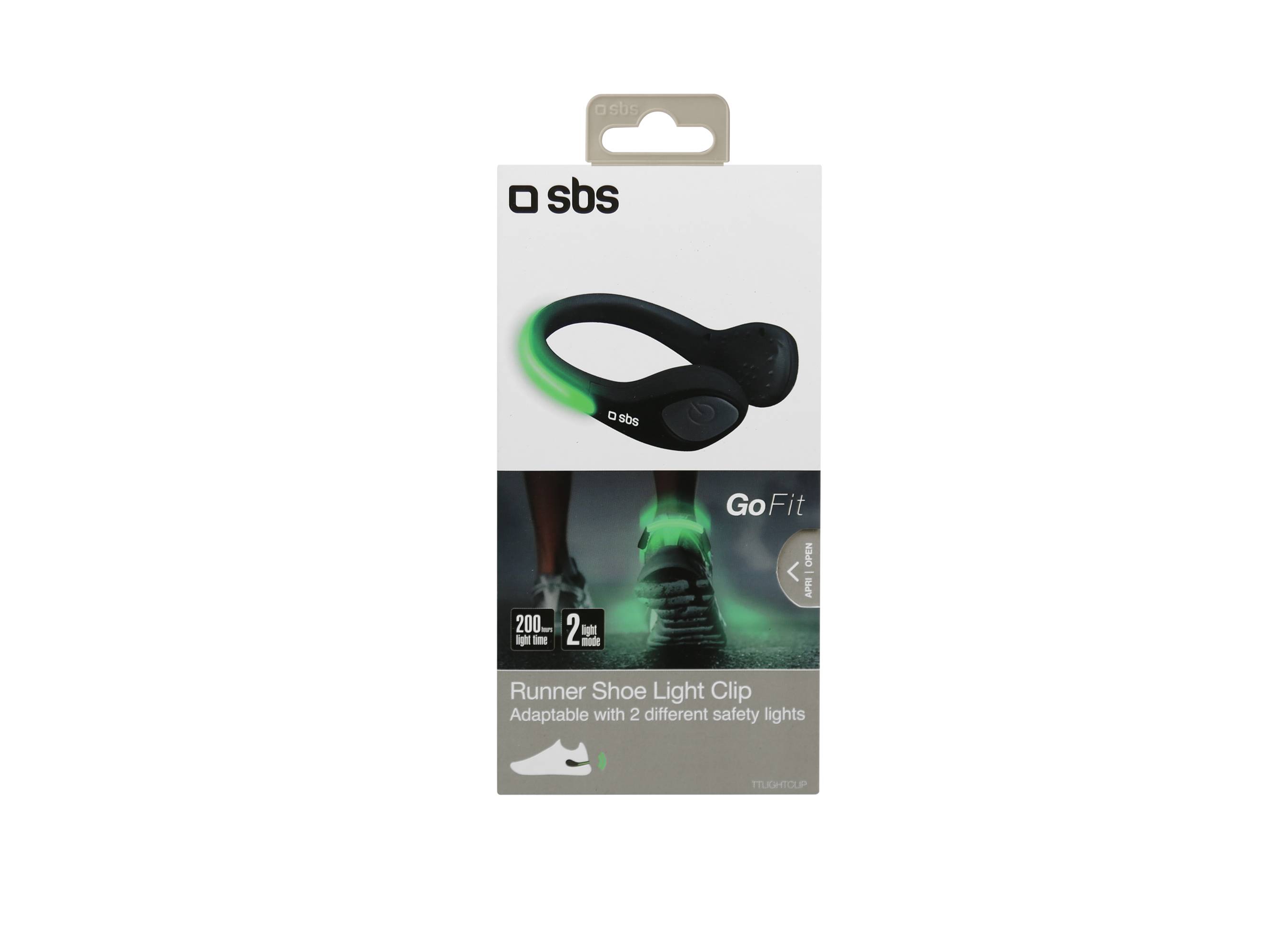 Luce di sicurezza per scarpa running-1