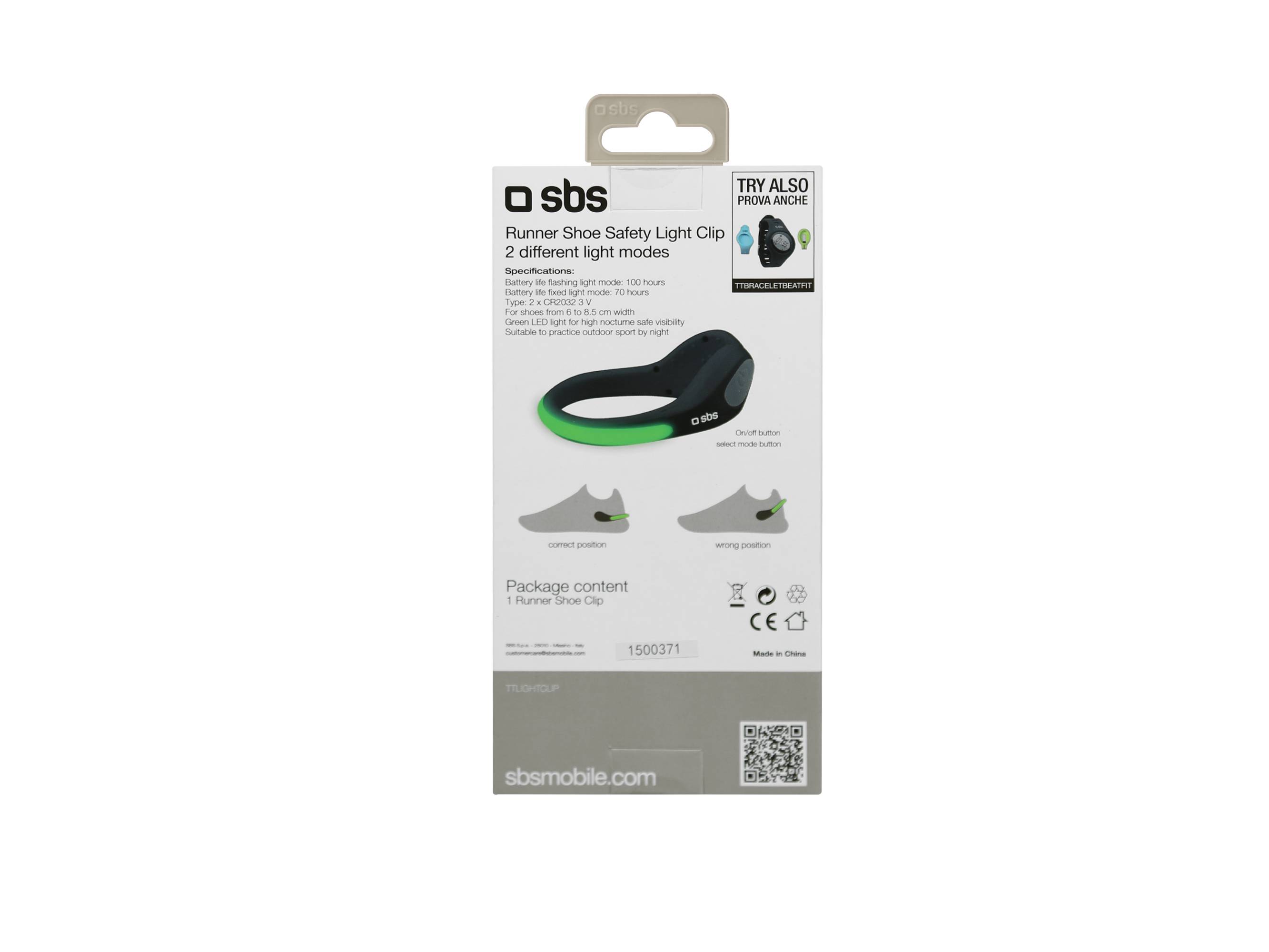 Luce di sicurezza per scarpa running-2