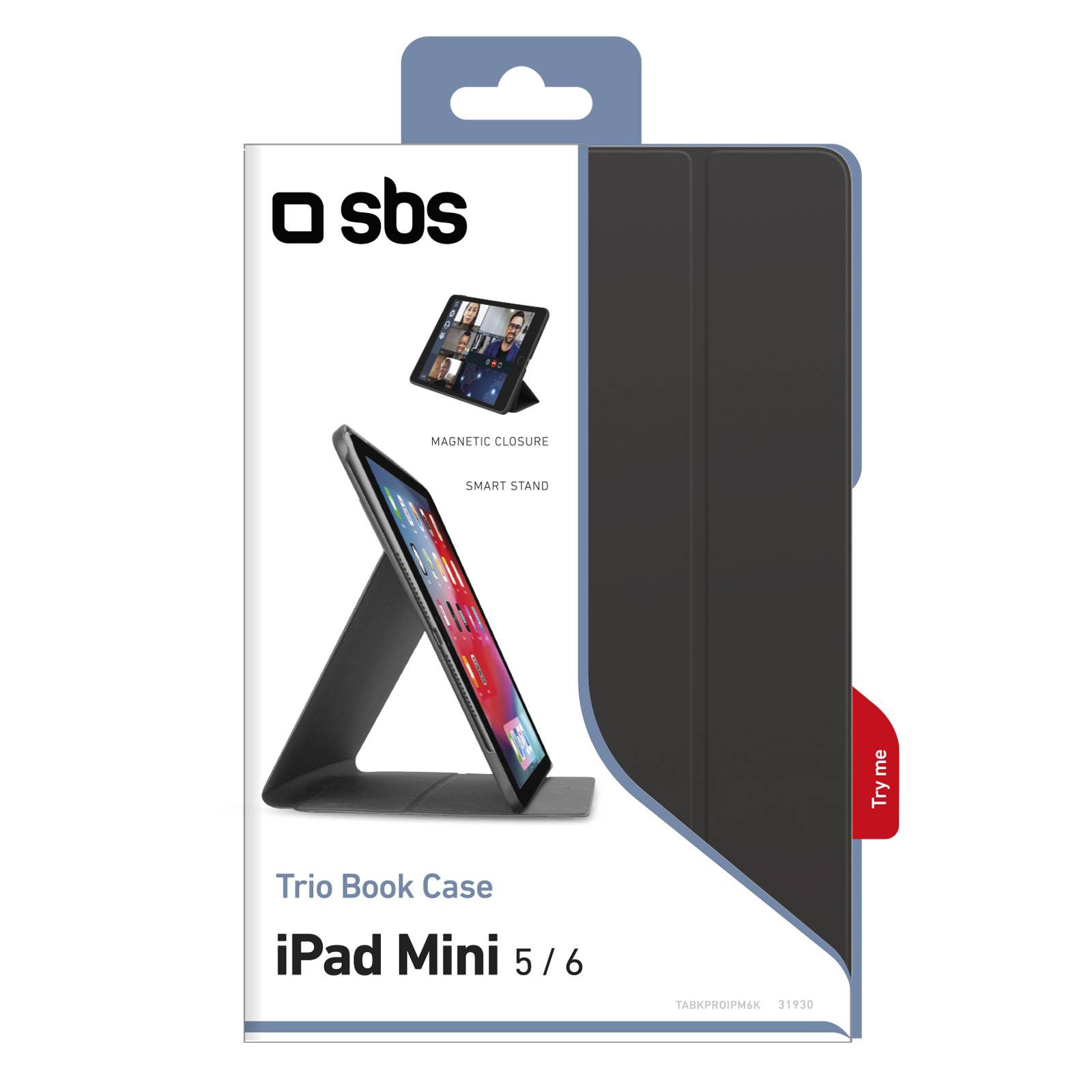 Custodia Book Pro con supporto a leggio per iPad Mini 6/Mini 7-1