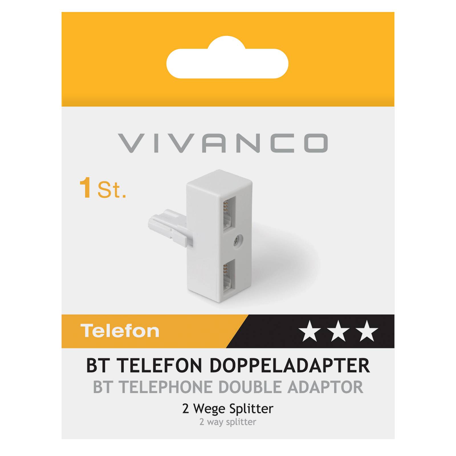 Adattatore doppio per telefono UK-1