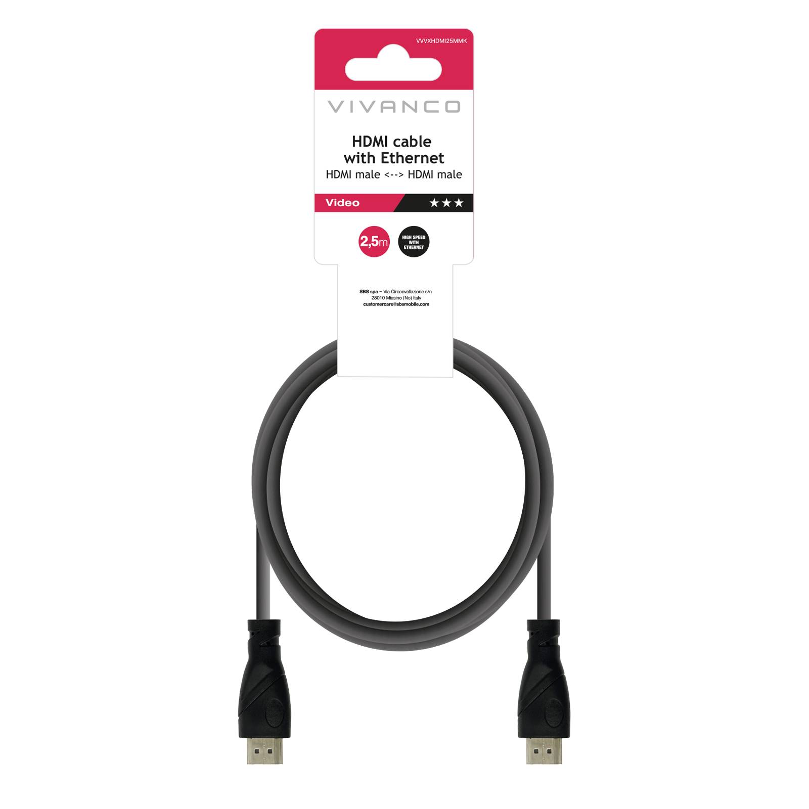 Cavo HDMI ad alta velocità con Ethernet-2