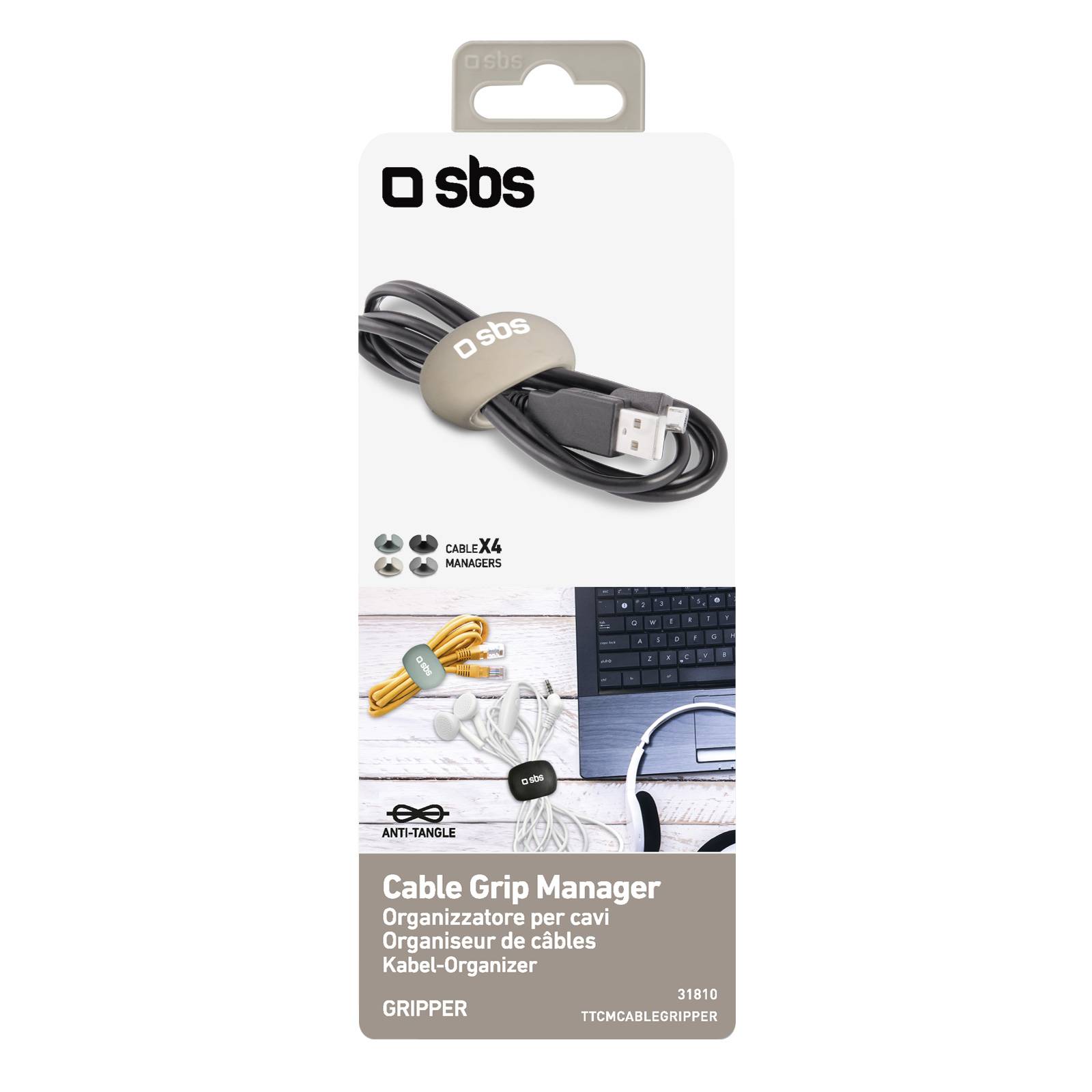 Organizzatore per cavi Gripper-1