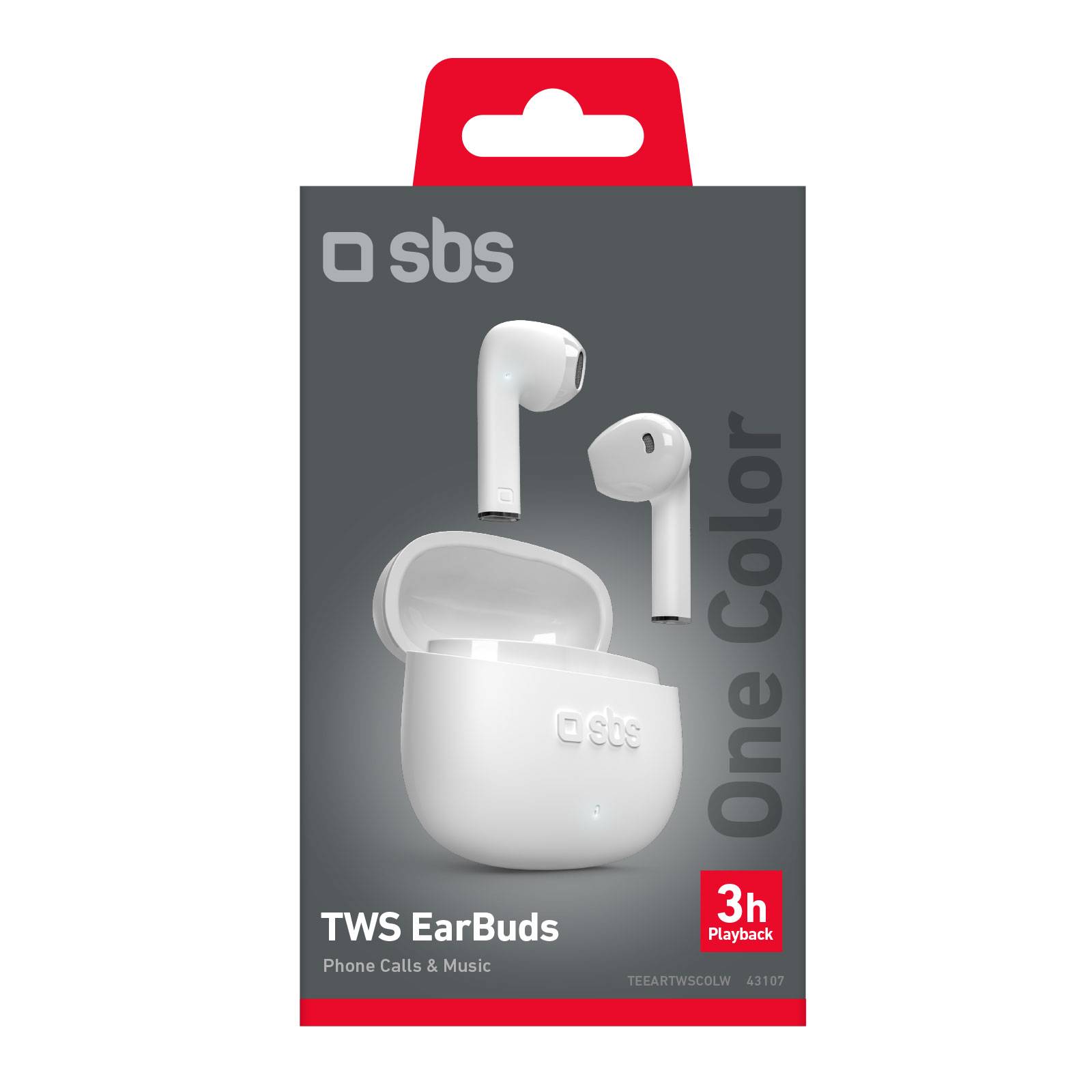 TWS One Color– auricolari wireless con tecnologia True Wireless Stereo-1